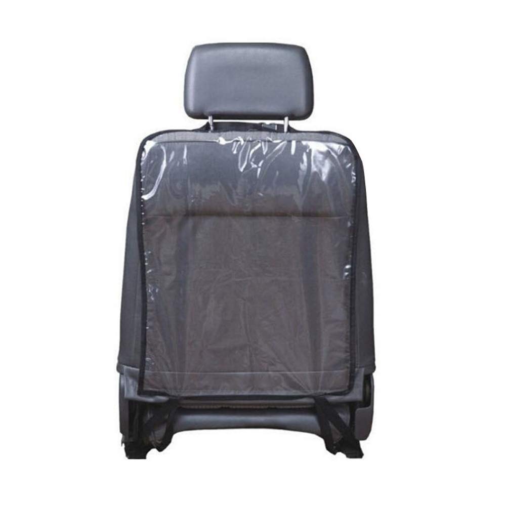 2 Pack Transparent Car Seat Back Protector for Kids - Waterproof Baby Seat Cover, Anti-Scratch & Anti-Stain Mat for Child Car Seats - Perfect for Road Trips, Daily Commutes & Keeping Your Vehicle Clean