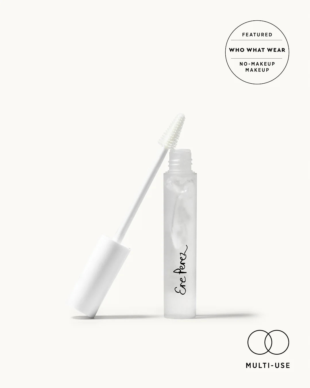 Natural Aloe Vera Gel Lash & Brow Mascara for Growth & Thickening - Vegan, Cruelty-Free - Perfect for Daily Use & Nighttime Care