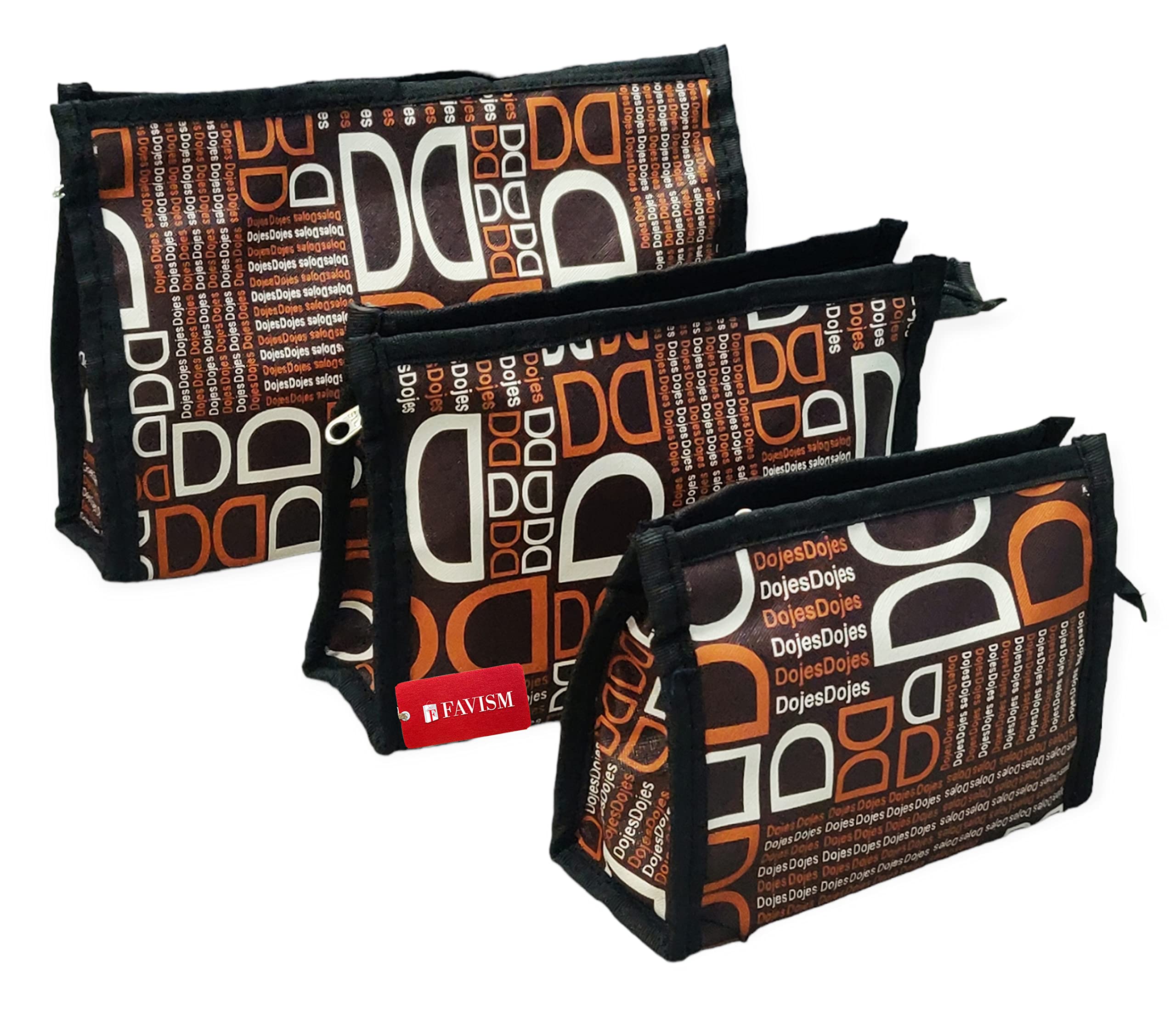 Premium Multipurpose Organizer Pouch Set - Makeup Bag, Travel Toiletry Case, Cosmetic Storage & Accessories Organizer for Women | Perfect for Travel, Gym, Home & Office Use