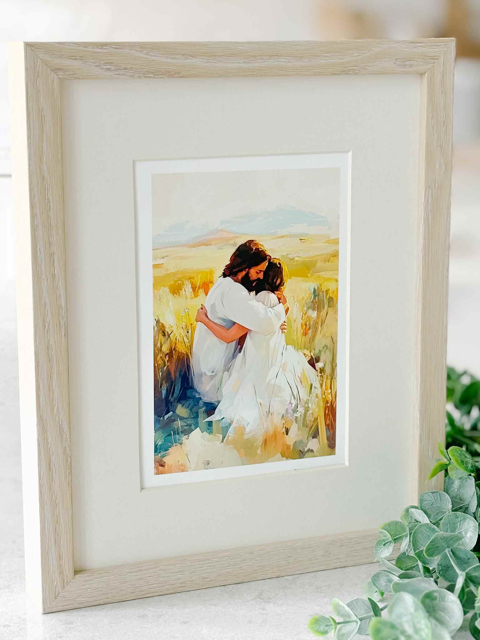 Healer of My Heart Wall Art Print - Inspirational Home Decor for Living Room, Bedroom & Office