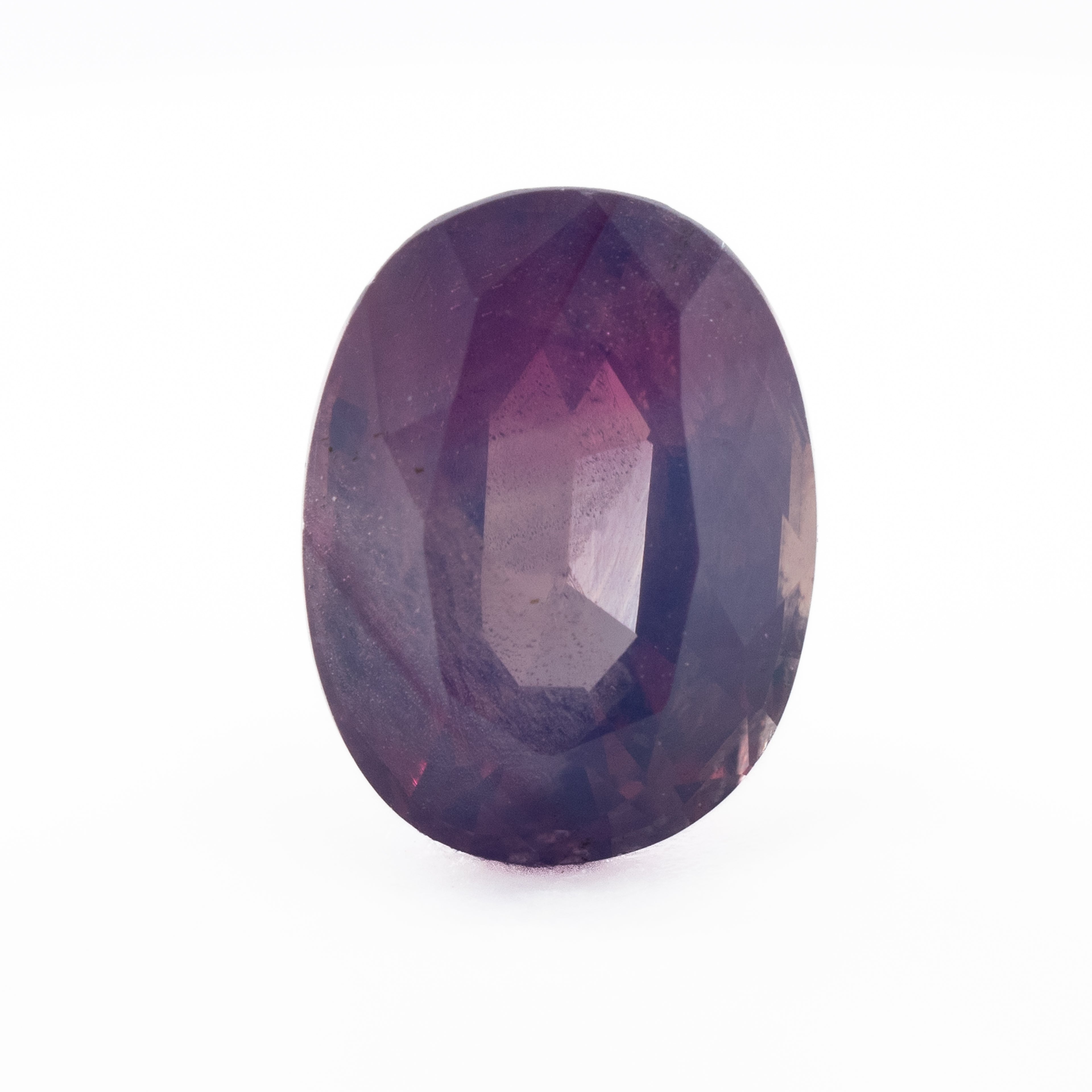 Natural Kashmir Purple Sapphire Gemstone | 2.89 Carat Oval Cut Unheated Loose Stone for Jewelry Making & Engagement Rings