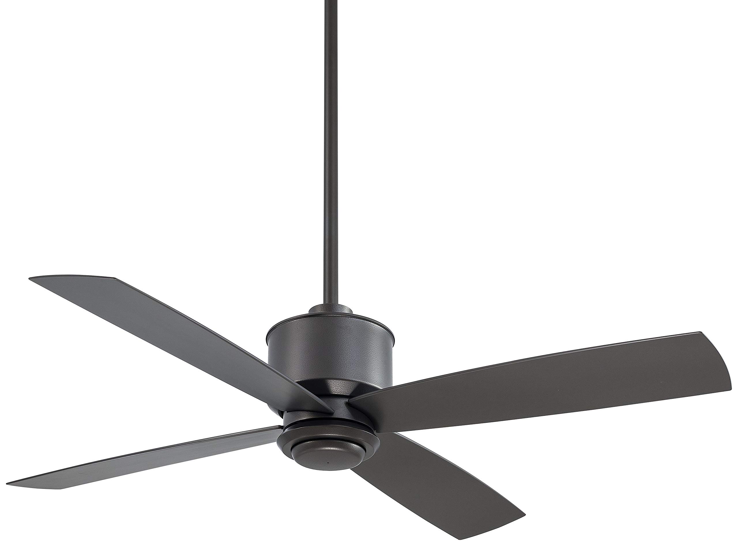 Minka-Aire F734-SI 52 Inch Outdoor Ceiling Fan with Light Kit and Remote Control - Smoked Iron Finish - Perfect for Patio, Deck, and Covered Porch Areas
