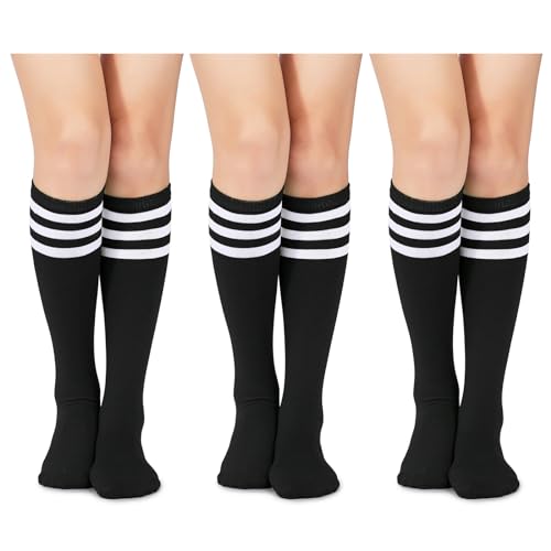 3 Pair Black White