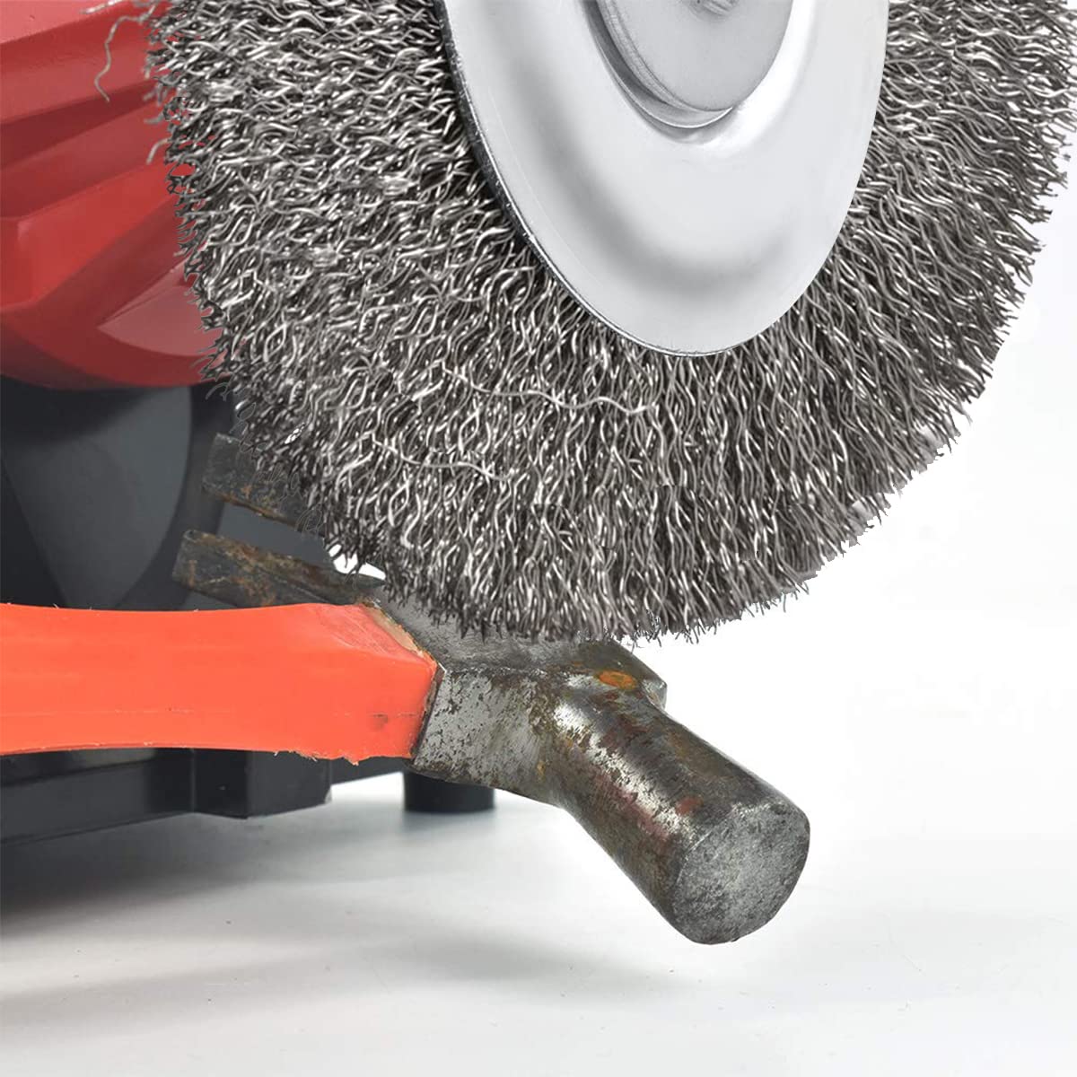 YKLP 4 Inch Stainless Steel Wire Wheel Brush - 5/8
