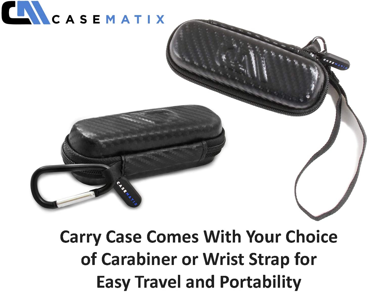 CASEMATIX Rugged Protective Hard Case for RAVPower Mini External SSD Hard Drive - Shockproof & Water Resistant Storage Solution - Perfect for Travel, Business & Data Backup