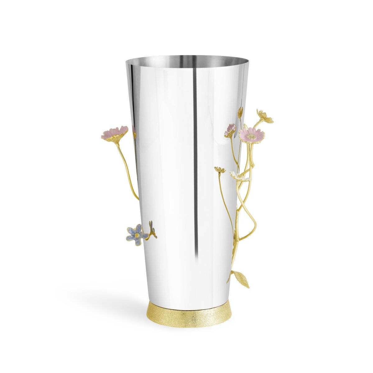 Wildflowers Vase - Handmade Ceramic Flower Vase for Home Decor, Wedding Centerpieces & Farmhouse Style - Perfect for Fresh Cut Flowers, Table Decorations & Gift Giving