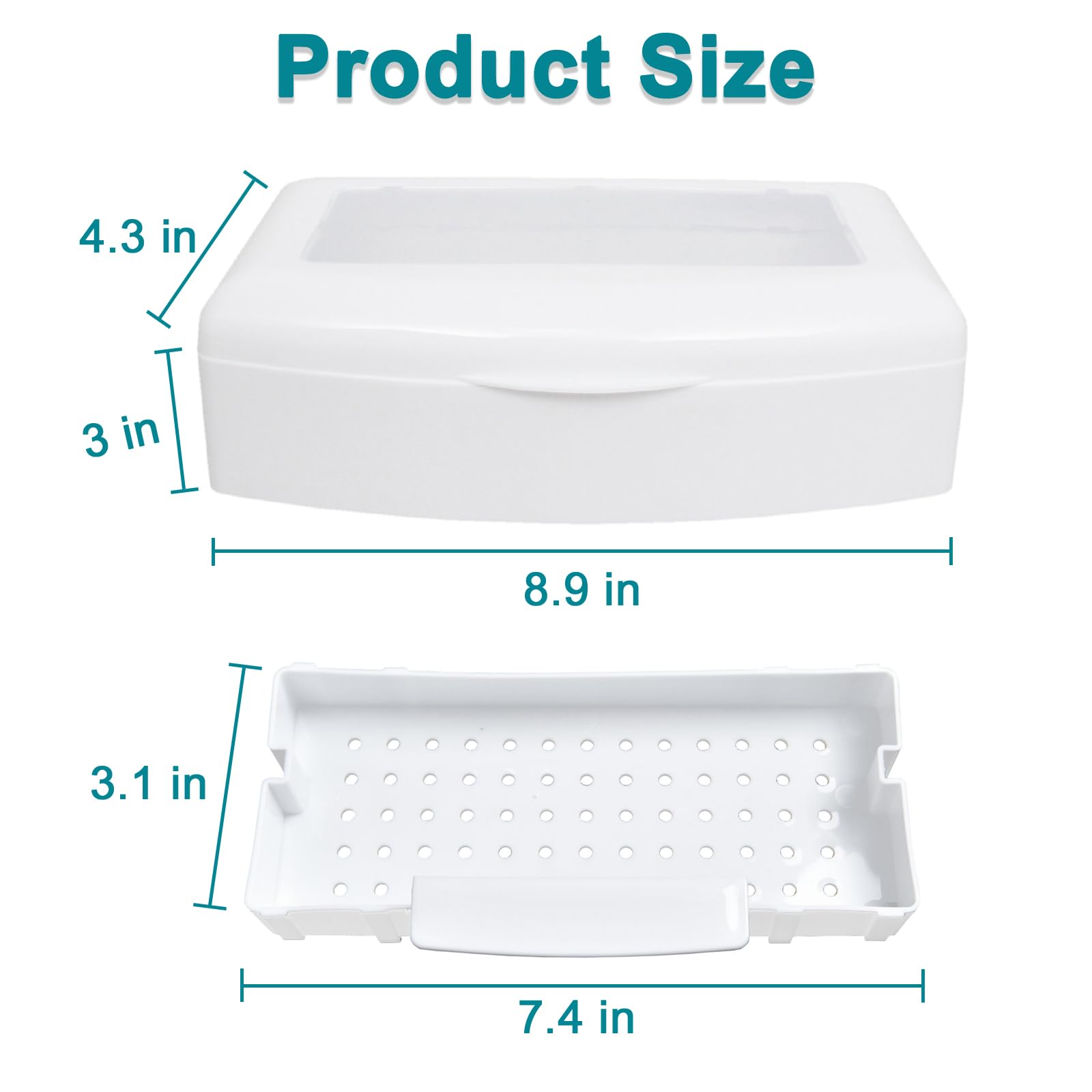 Professional Nail Tool Sterilizer Box - UV Sanitizer for Tweezers, Eyelash Extensions & Manicure Tools | Portable Disinfection Tray for Salons, Spas & Home Use | Perfect for Estheticians & Nail Technicians