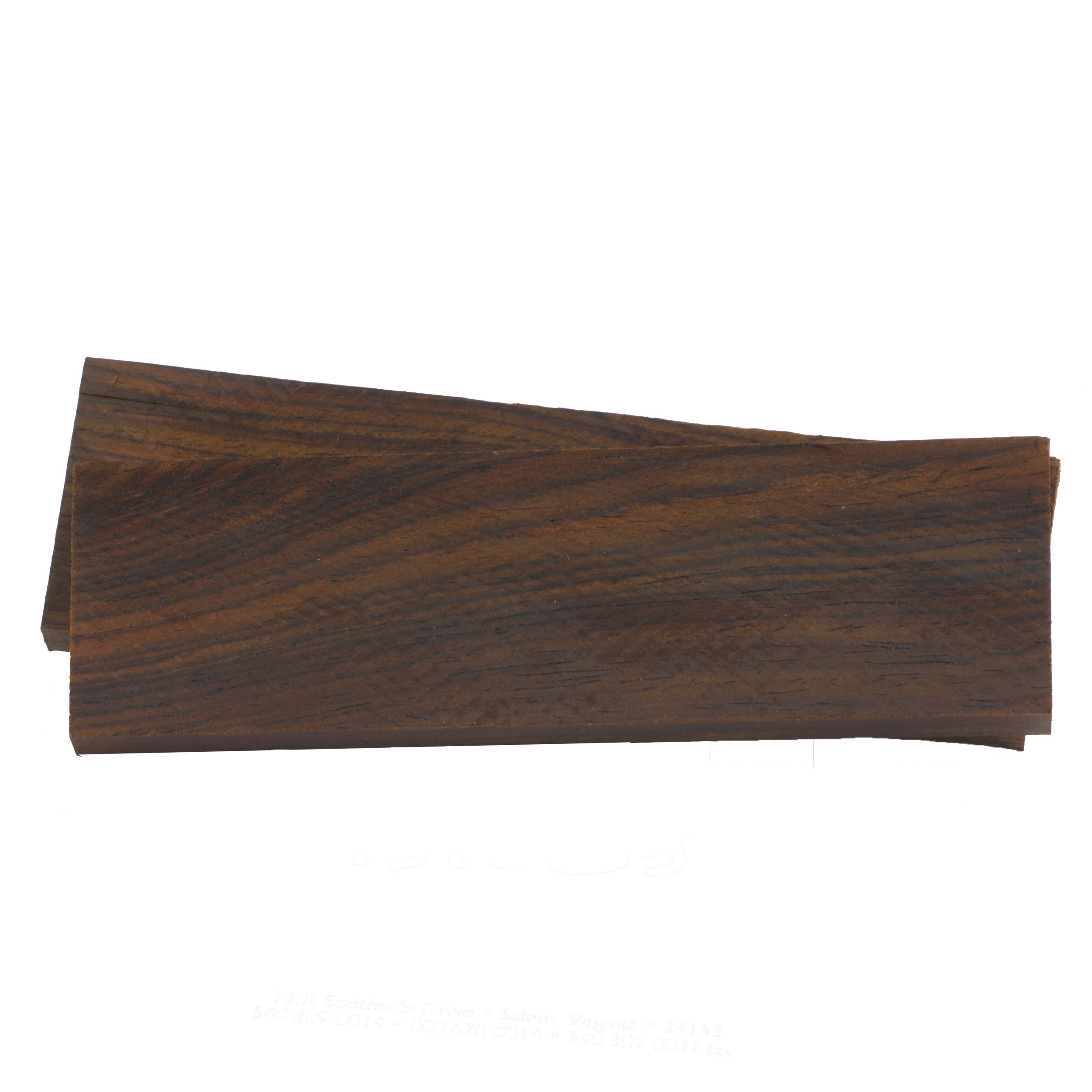 Premium Cocobolo Wood Knife Scales - 3/8