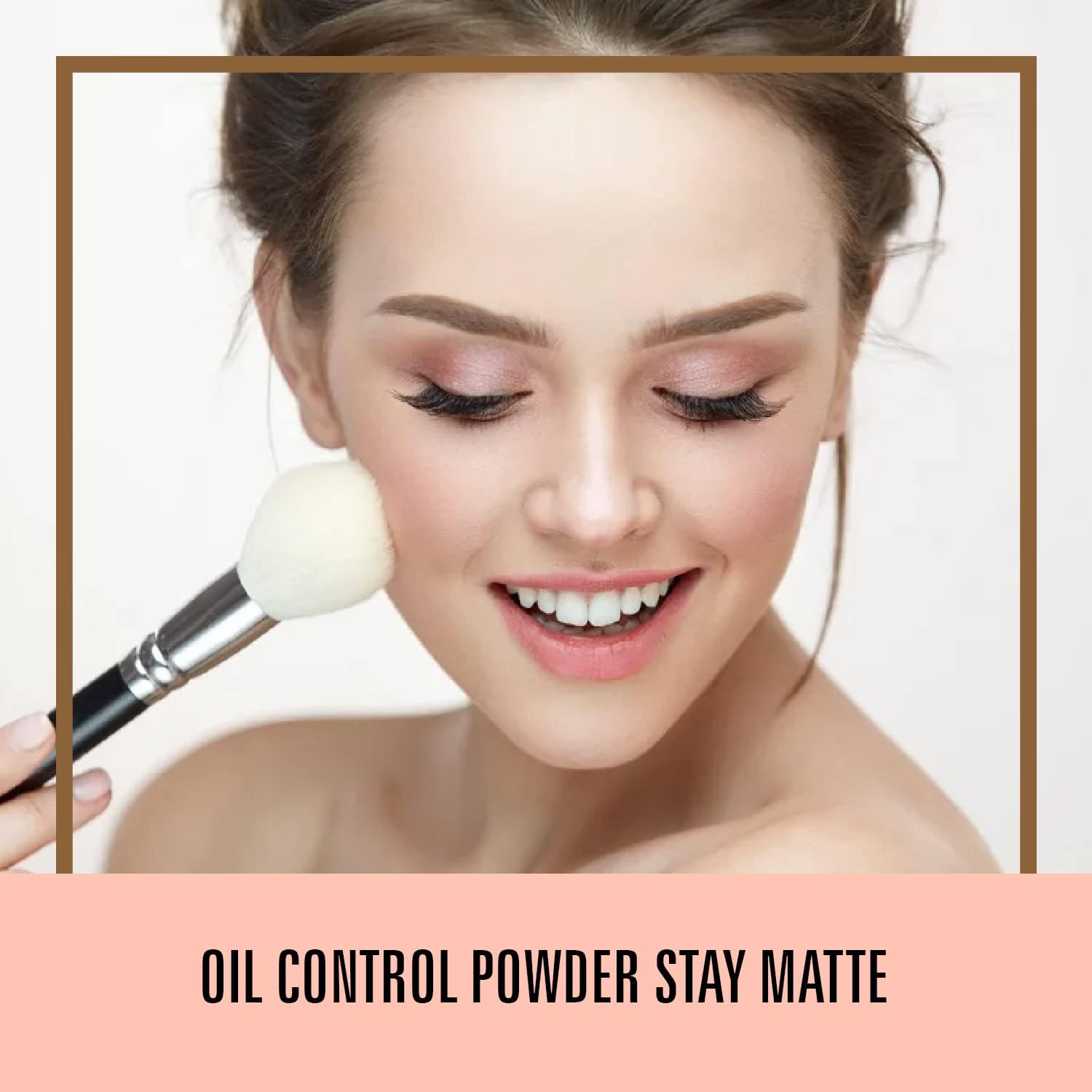 MATT LOOK CC Oil Control Pressed Powder - Long Lasting Matte Finish Makeup for All Skin Types | Moisturizing, Shine Control & Smooth Complexion | Sets Makeup Without Flaws | Perfect for Daily Wear, Office & Special Occasions (20g, Fair)