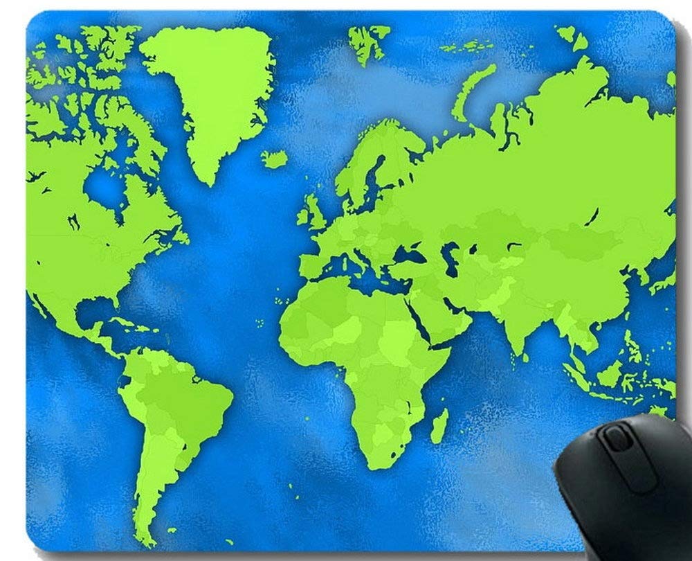 Non-Slip Rubber Gaming Mouse Pad - Large Anti-Skid Desk Mat for PC, Laptop & Office - Durable Africa Rubber Surface for Smooth Mouse Control - Perfect for Gaming, Work & Home Office Use