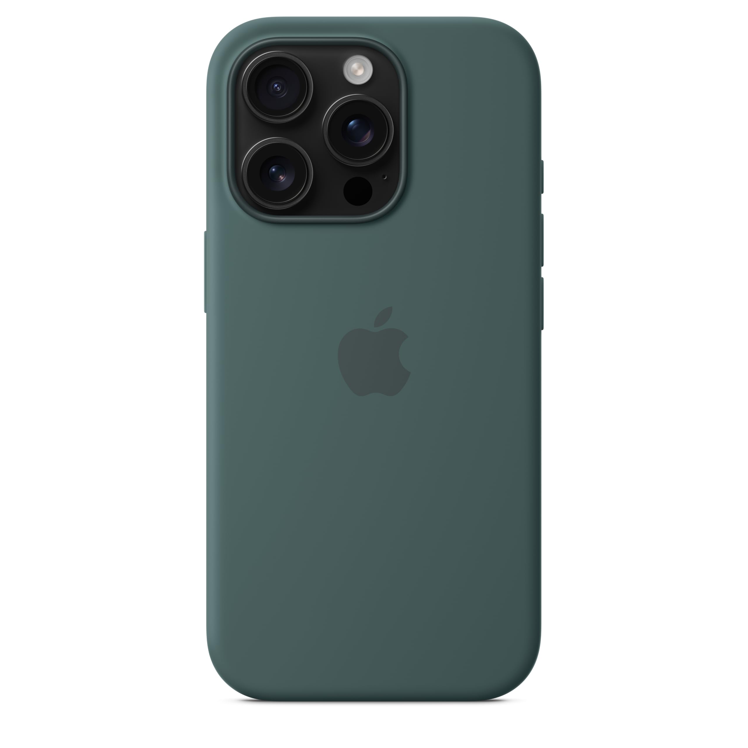 Apple iPhone 16 Pro Silicone Case with MagSafe - Premium Protective Cover, Shockproof & Scratch Resistant, Perfect Fit for Wireless Charging (Lake Green) - Ideal for Daily Use, Travel & Outdoor Activities