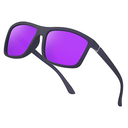 A05 Matteblack Frame/Purple Mirror Lens