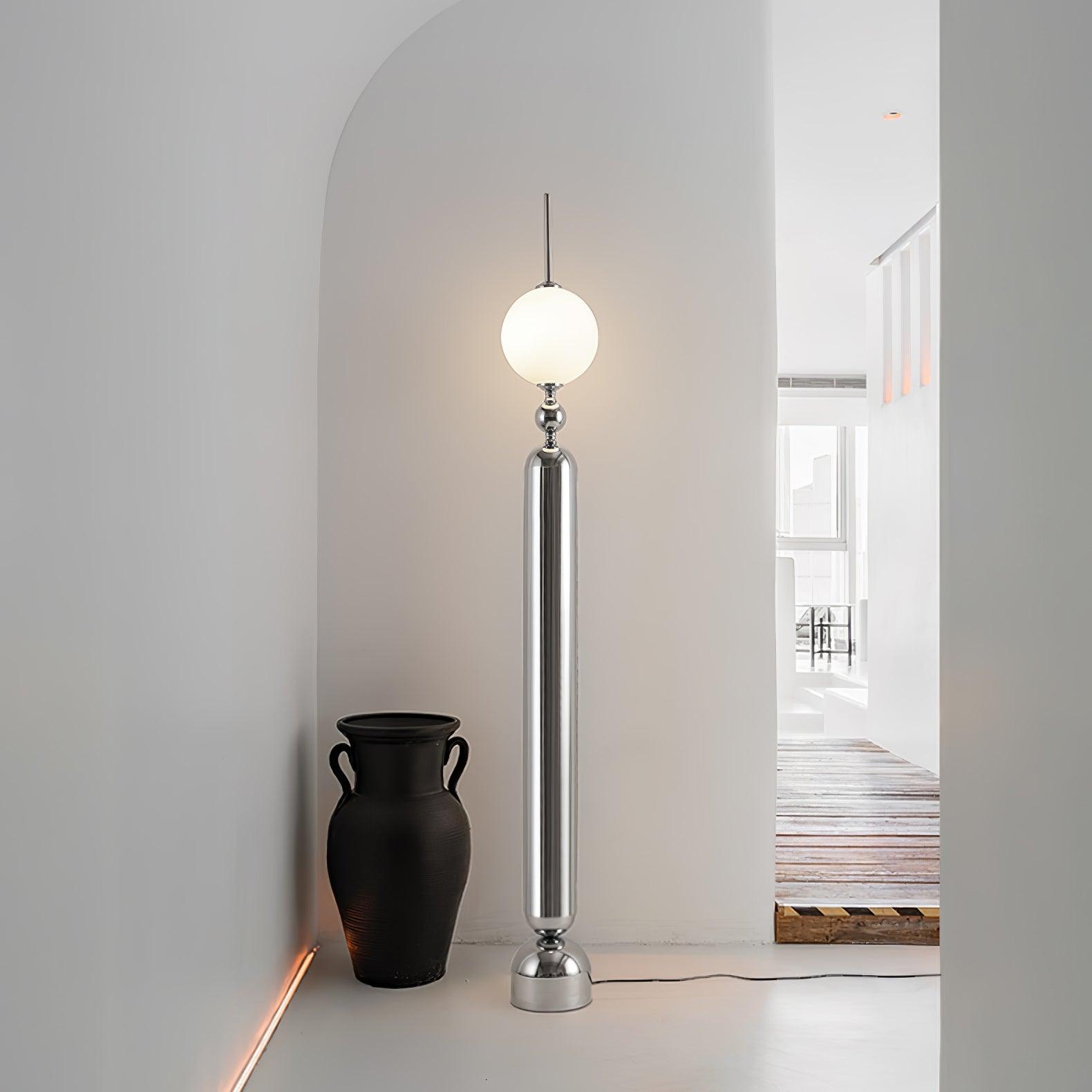 Modern LED Floor Lamp with Adjustable Brightness - Dimmable Standing Light for Living Room, Bedroom & Office - Energy Efficient Lighting Solution for Home Decor