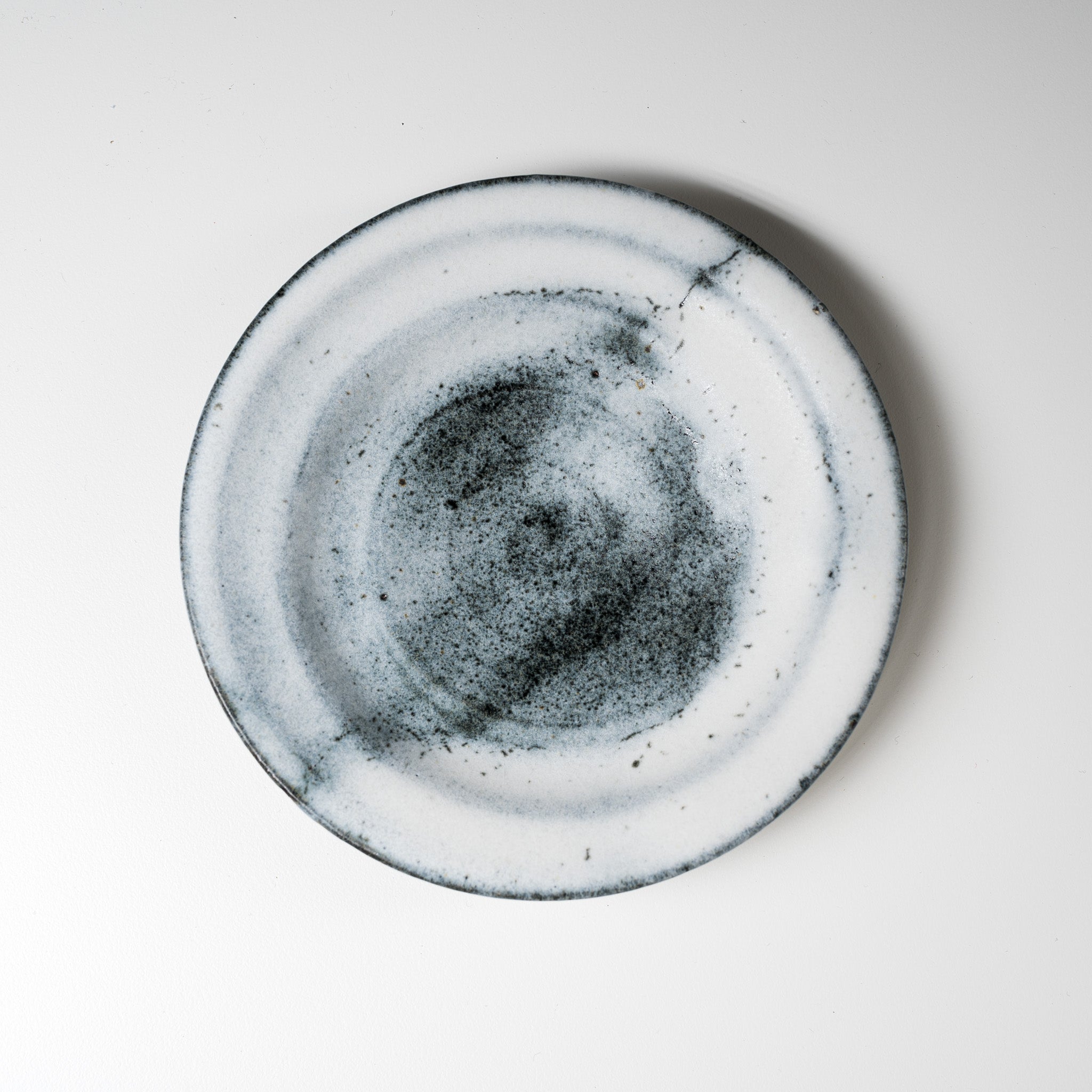 NINSHU 13 cm Single Plate - Elegant Ceramic Dish for Soups, Salads & Desserts | Perfect for Dining, Entertaining & Home Decor