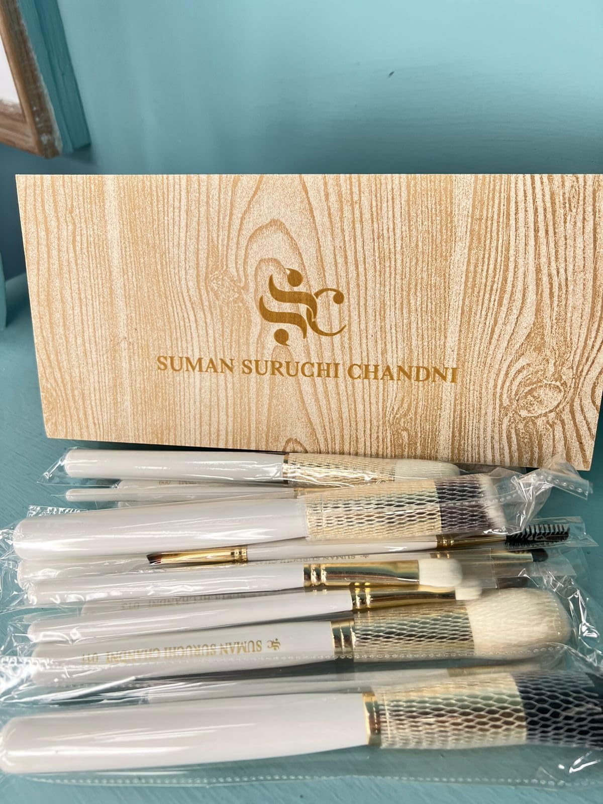 Professional Makeup Brushes Set - Soft Synthetic Bristles for Foundation, Blush, Eyeshadow & Contouring - Perfect for Everyday Makeup, Bridal & Professional Artist Use