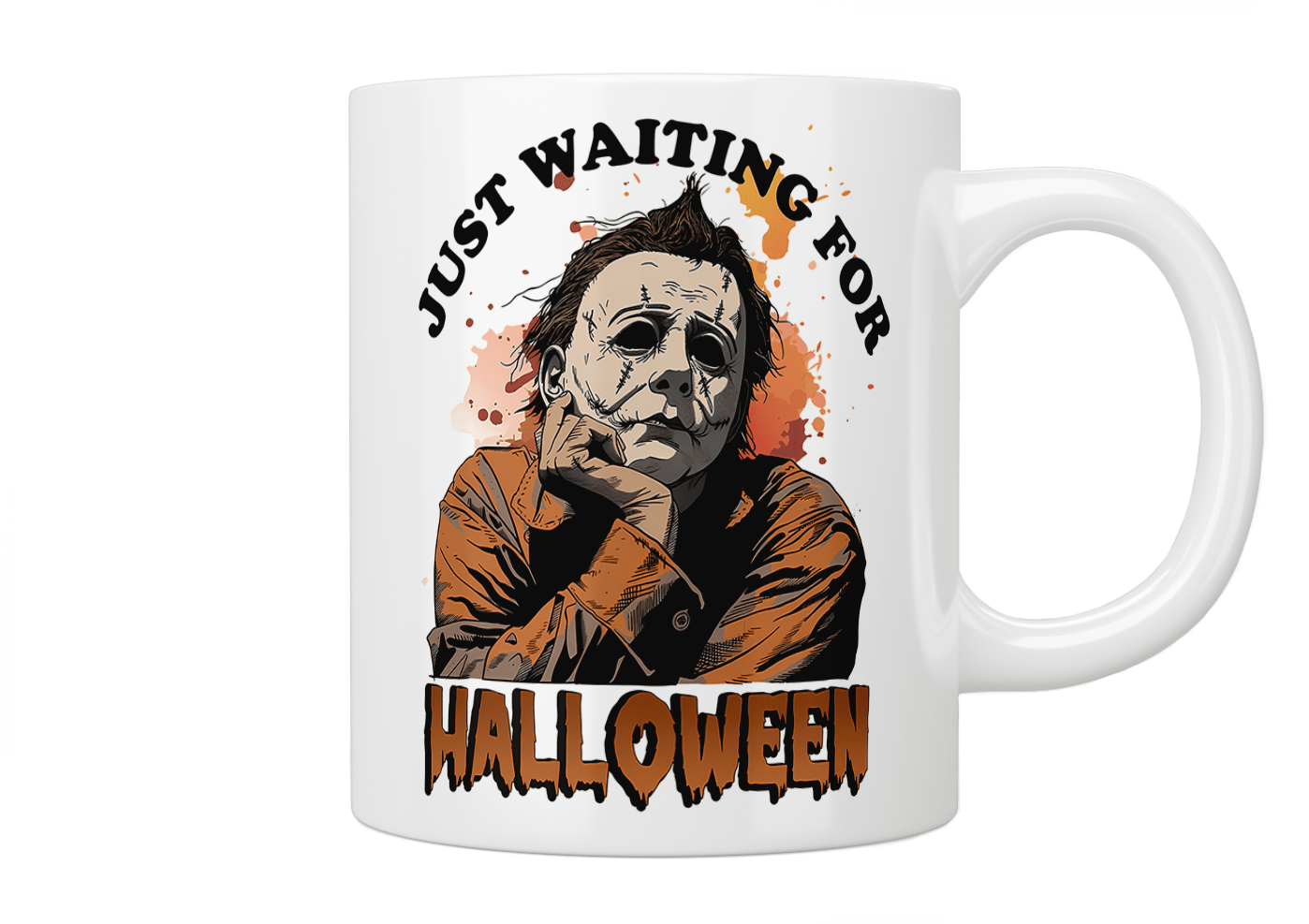 Michael Myers Halloween Coffee Mug - Horror Movie Collectible for Halloween Gifts & Scary Movie Nights - Perfect for Coffee, Tea & Hot Cocoa