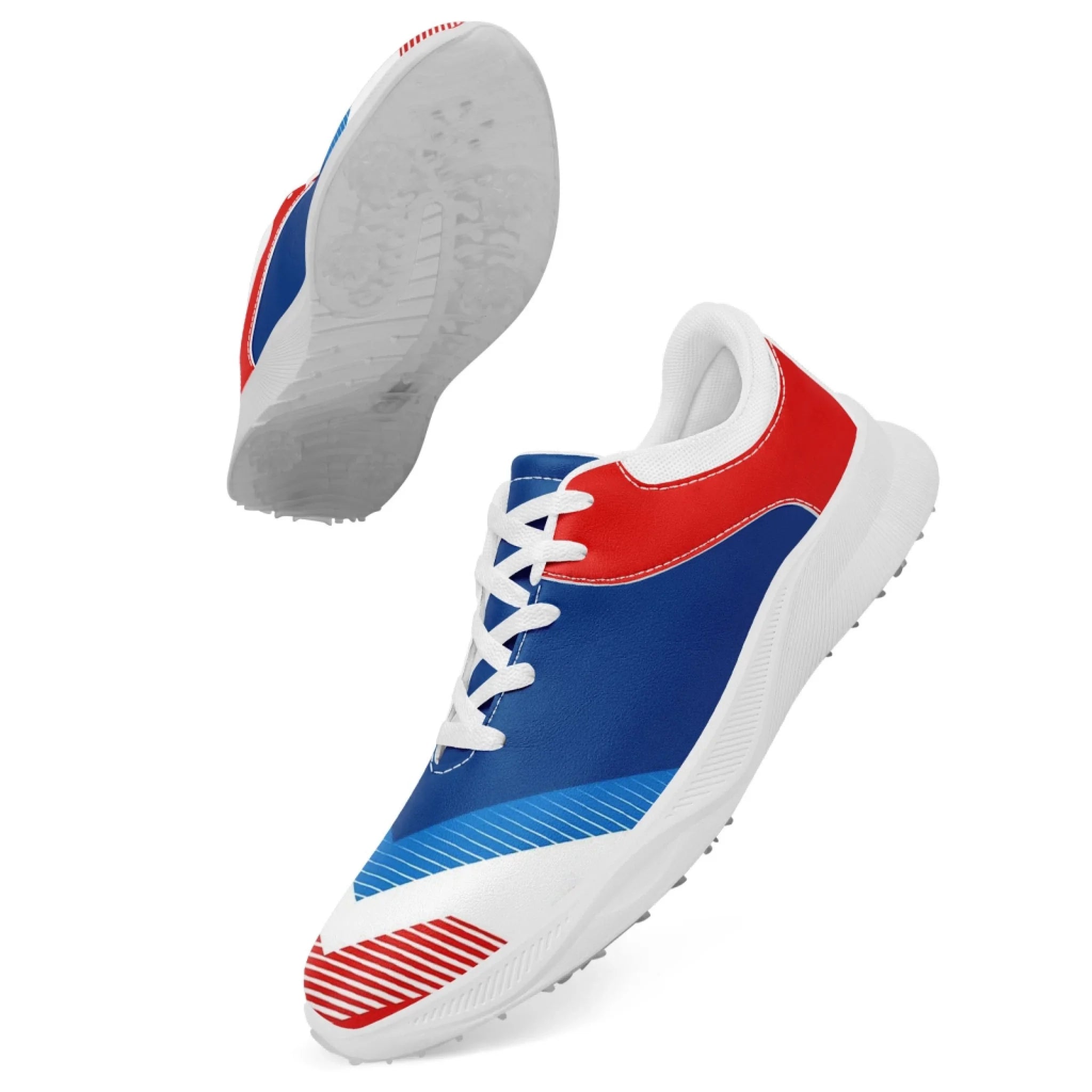 Custom Golf Performance Sneakers for Men & Women - Personalized Durable Athletic Shoes for POD Resellers - Lightweight Comfort Walking & Running Shoes - Perfect for Golf Course, Gym Workouts & Casual Wear (FN062 25020099)