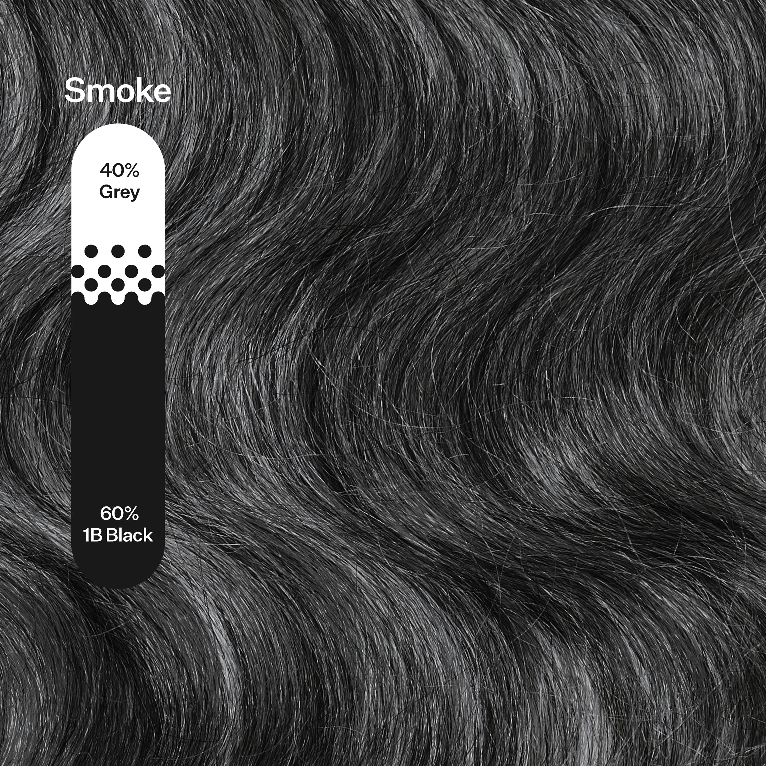 GreyScale Body Wave Ponytail Hair Extension - Natural Looking Synthetic Hair for Women | Perfect for Daily Wear, Parties & Special Occasions