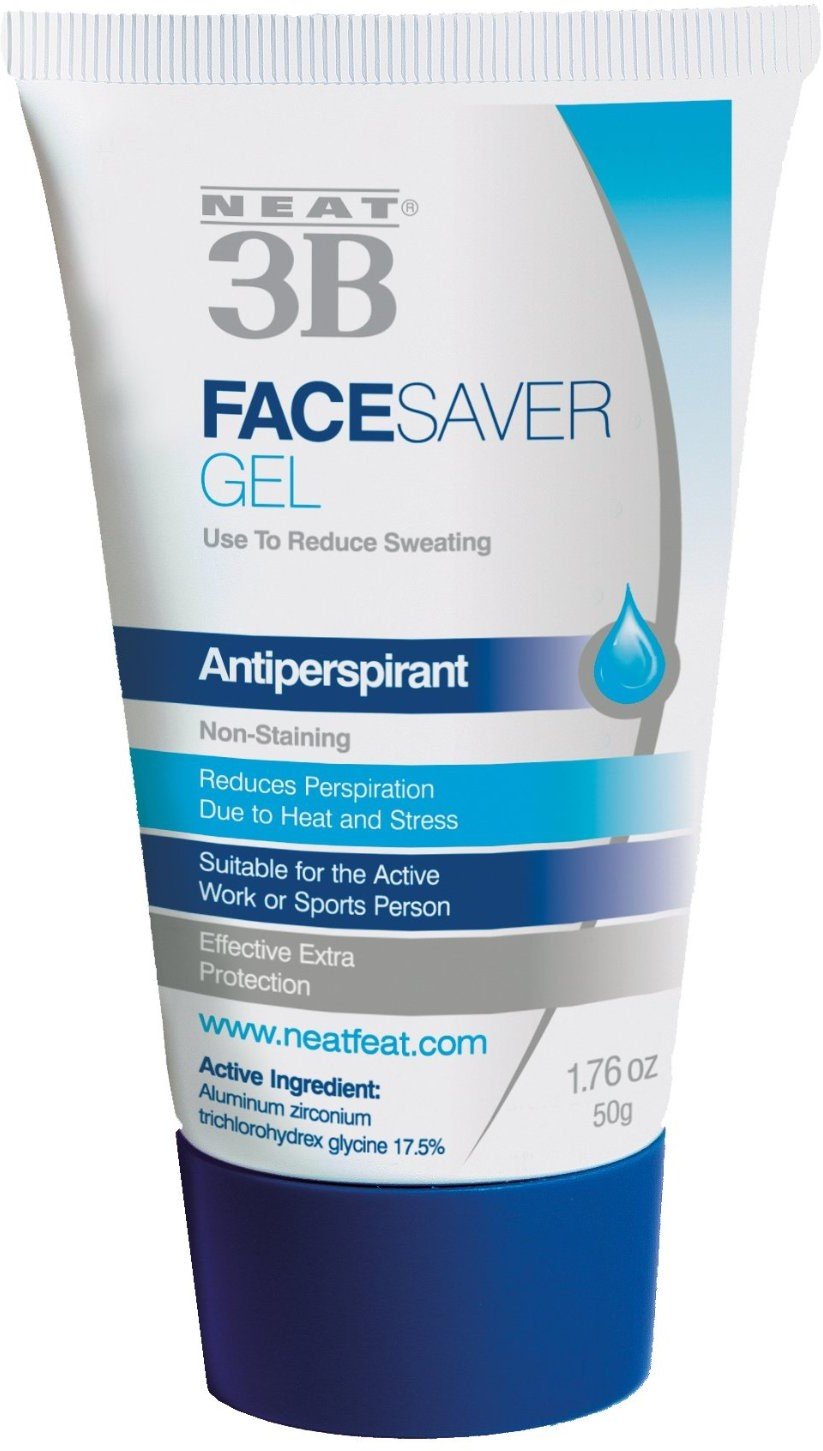 Neat 3B Face Saver Anti-Perspirant Gel for Men & Women - 1.76 oz (Pack of 9) - Sweat Control for Face & Head - Ideal for Gym, Workouts & Hot Weather