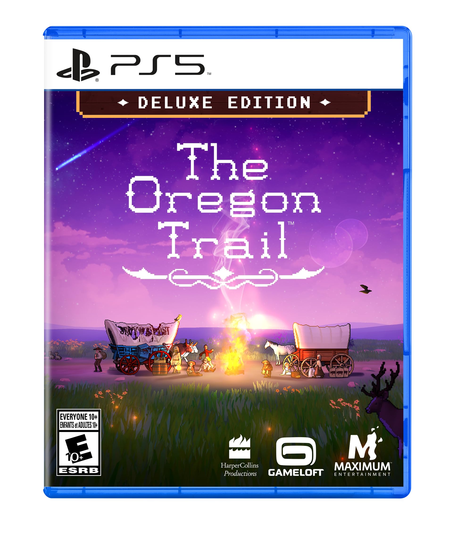 The Oregon Trail PS5 Game - Classic Adventure & Survival Simulation for PlayStation 5 - Perfect for Family Game Night & History Enthusiasts
