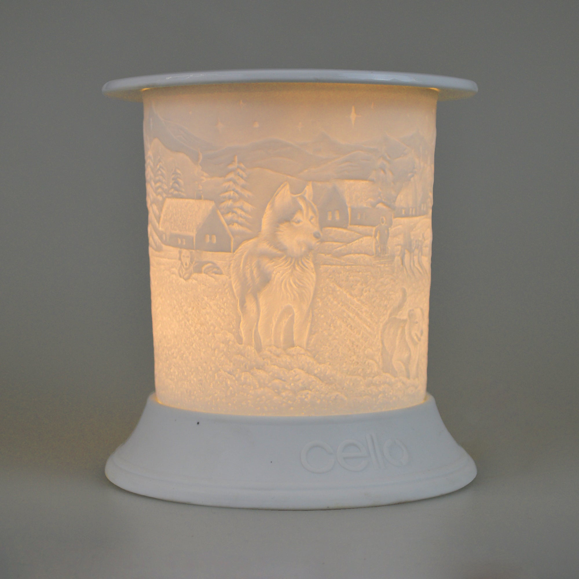 Electric Wax Warmer with Porcelain Cello Design - Perfect for Aromatherapy, Home Decor, and Winter Gifts - Ideal for Living Rooms, Bedrooms, and Offices