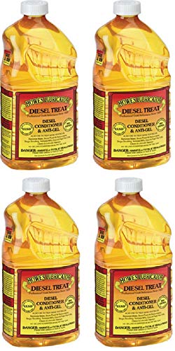 Howes Lubricator HL103060 1/2 Gallon Diesel Treat Fuel Conditioner Anti-Gel - 44 Pack for Winter Fuel Protection & Engine Performance in Trucks, Tractors & Heavy Equipment