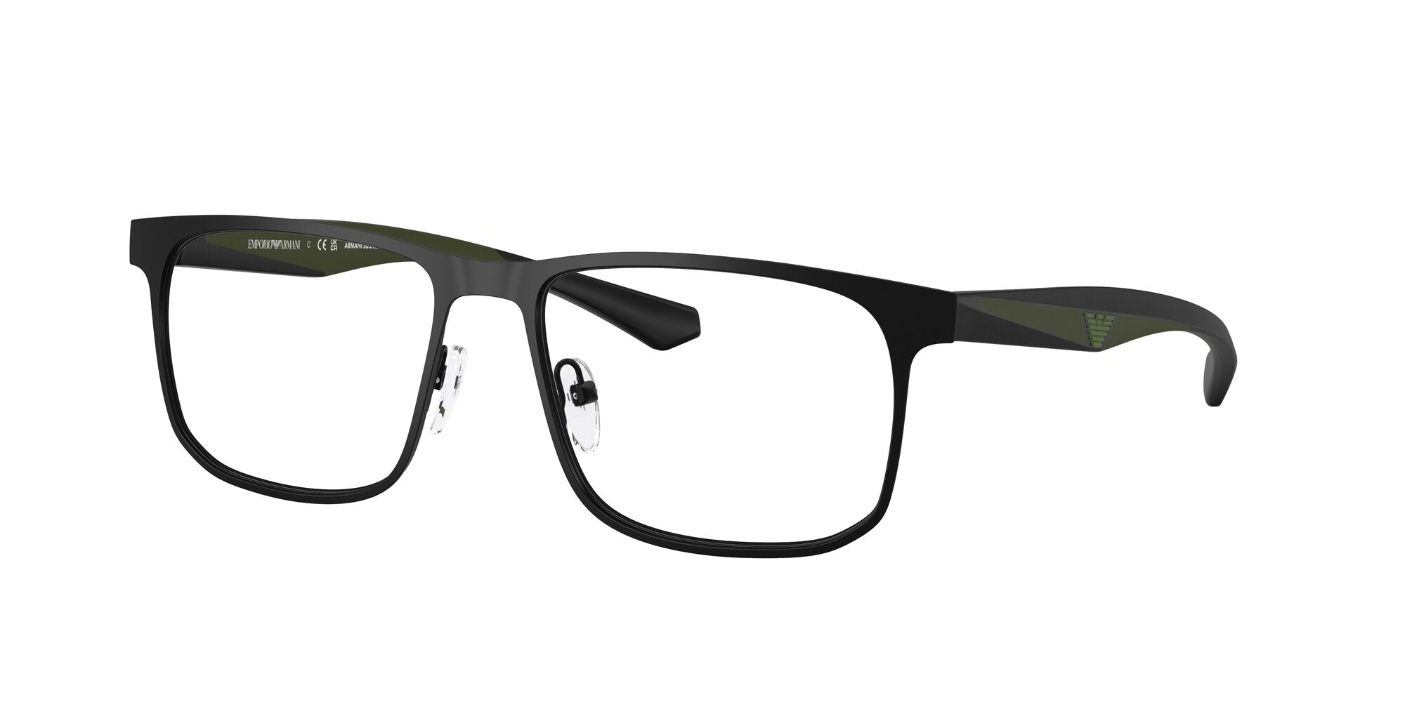 Emporio Armani EA1163 3001 5517 Premium Eyeglass Frames - Stylish & Lightweight for Men & Women - Perfect for Work, Reading & Fashion Accessories