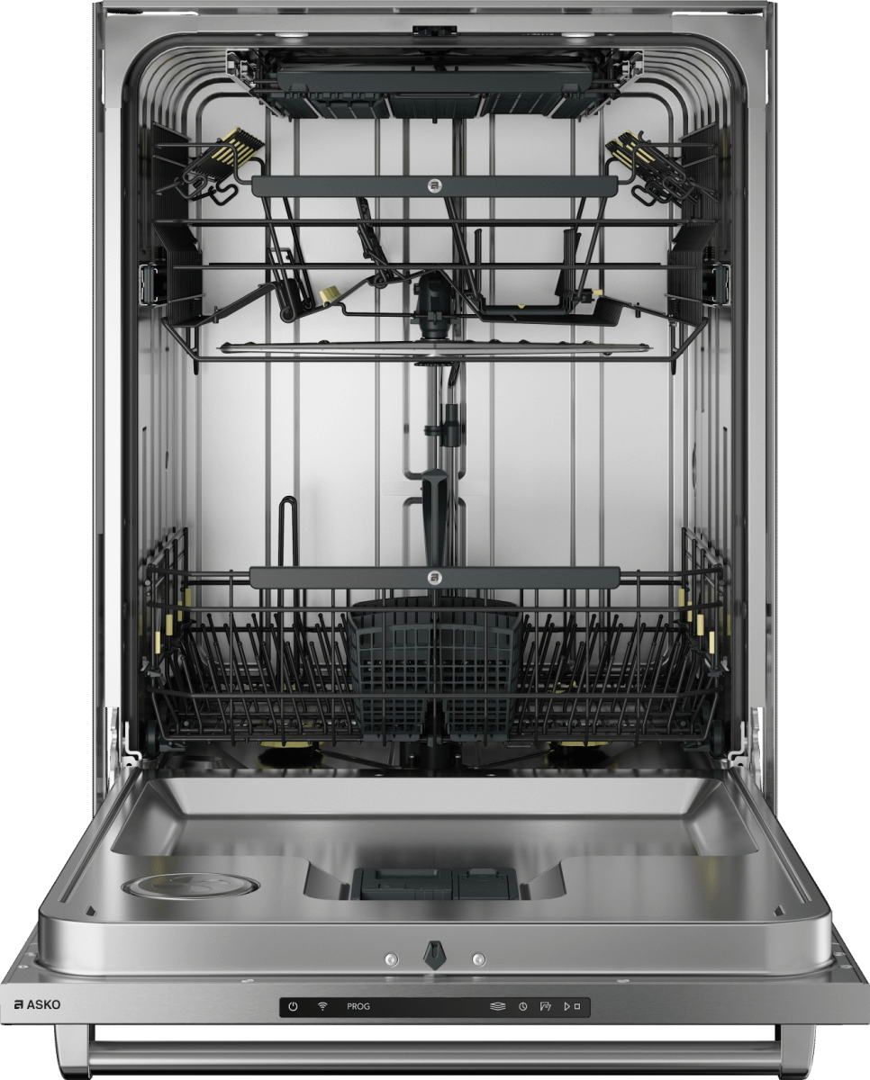 Asko DBI565PHXXLS Built-In Dishwasher - Energy Star Certified, Ultra Quiet 48 dB, 14 Place Settings - Perfect for Large Families & Open Kitchen Designs