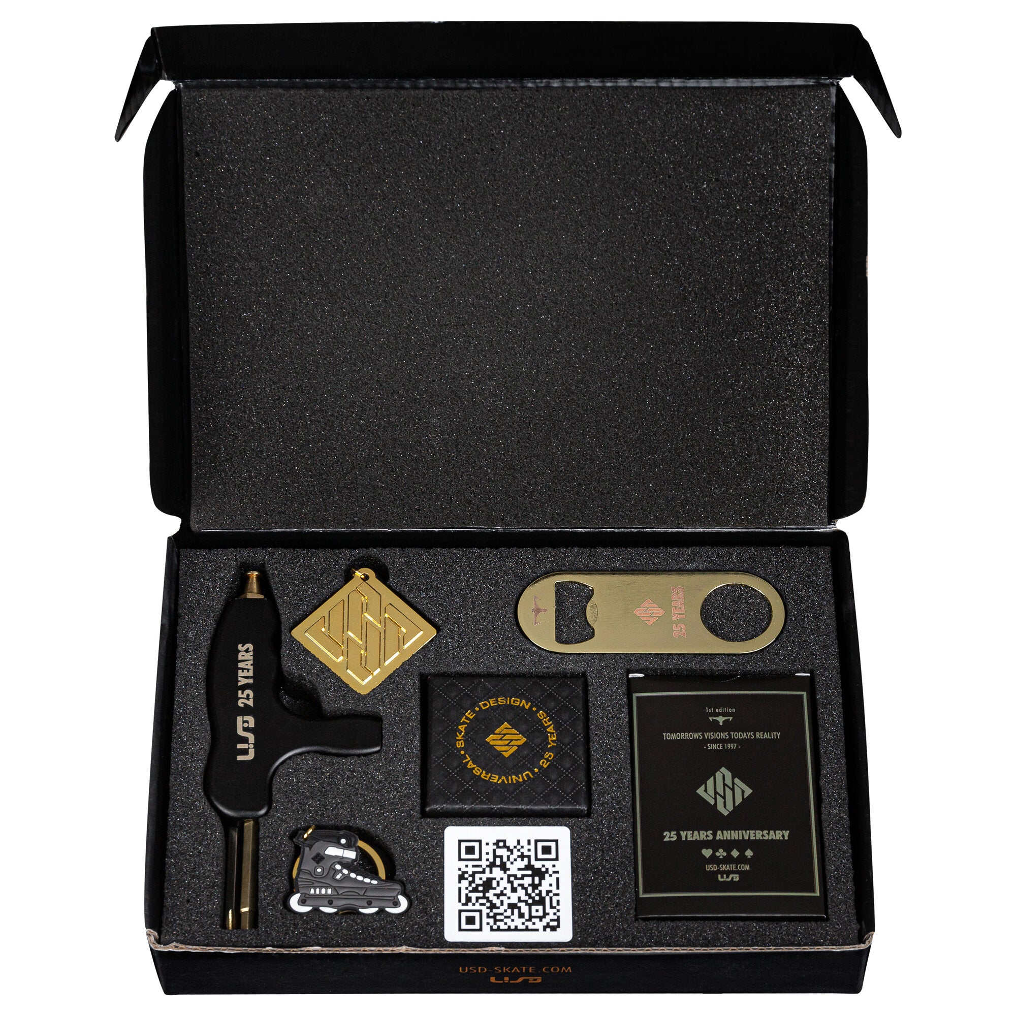 25th Anniversary Silver Dollar Coin Box - 59.5mm Ring Size Holder for Coin Collectors & Jewelry Storage - Perfect for Gifts, Display Cases, and Special Occasions