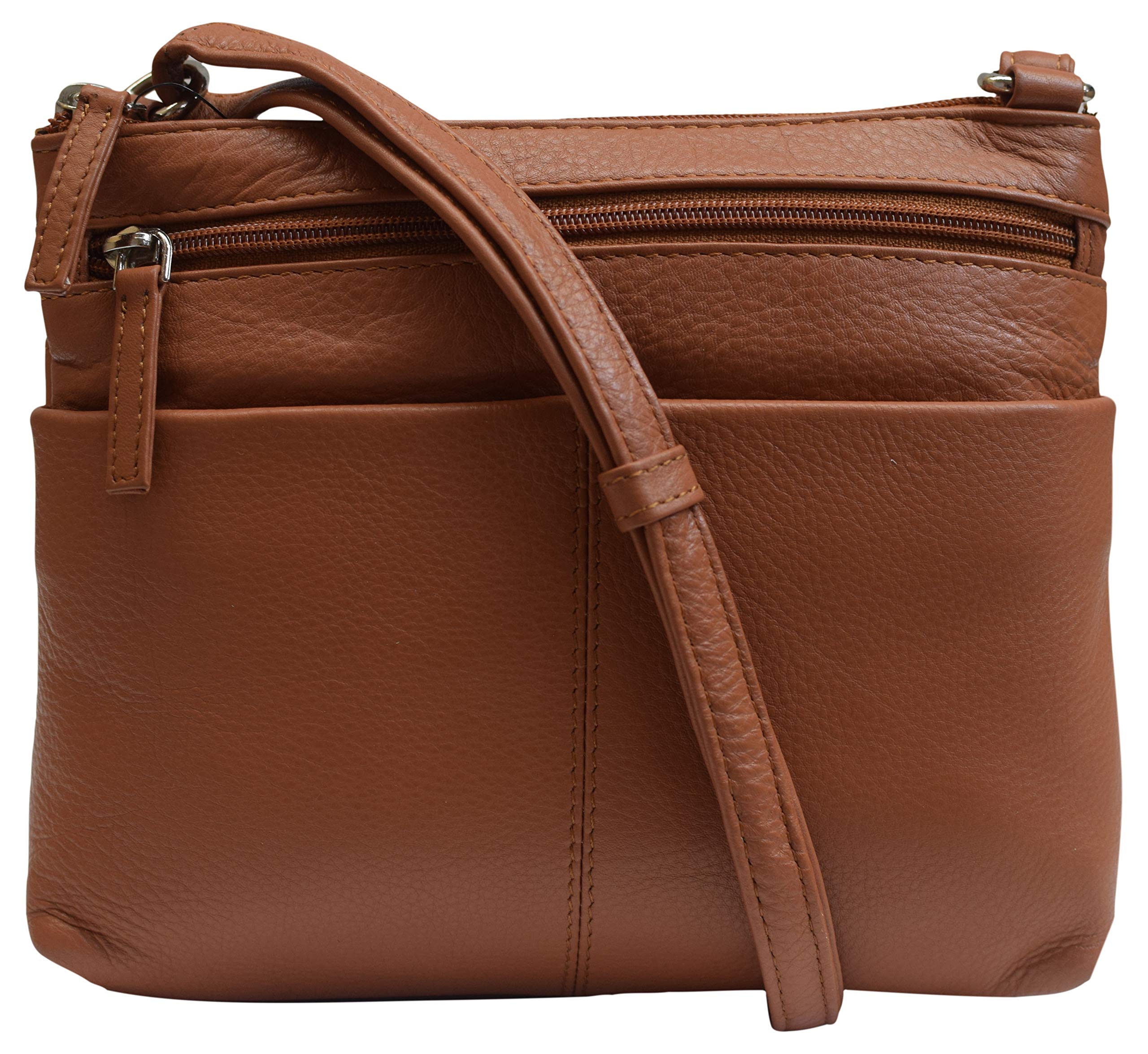 Premium Women's Leather Crossbody Shoulder Bag - Luxury Handbag Purse for Ladies - Perfect for Work, Travel & Everyday Use