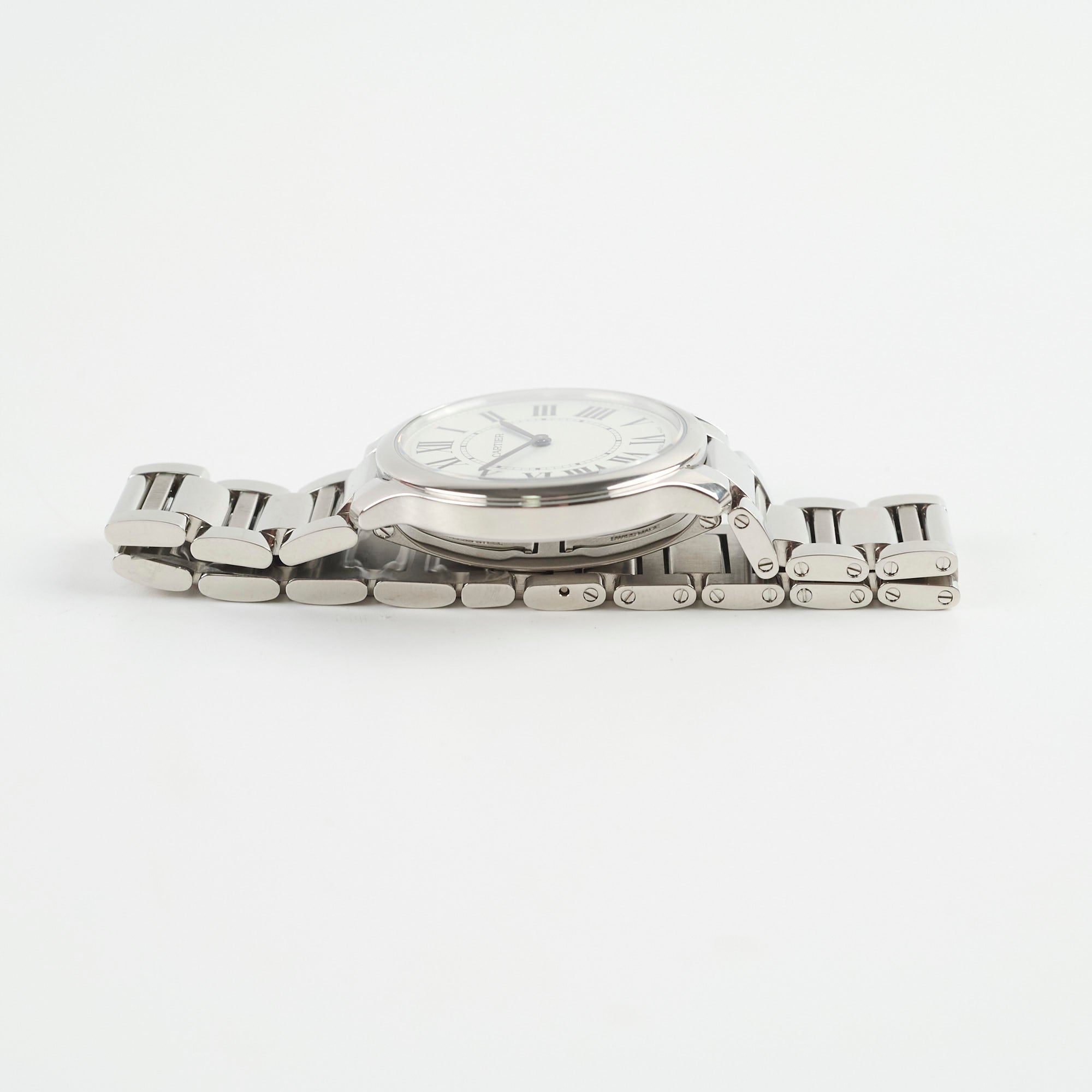 Cartier Ronda Must De Watch 36mm Stainless Steel WSRN0034 - Luxury Dress Watch for Women, Perfect for Business, Parties & Special Occasions
