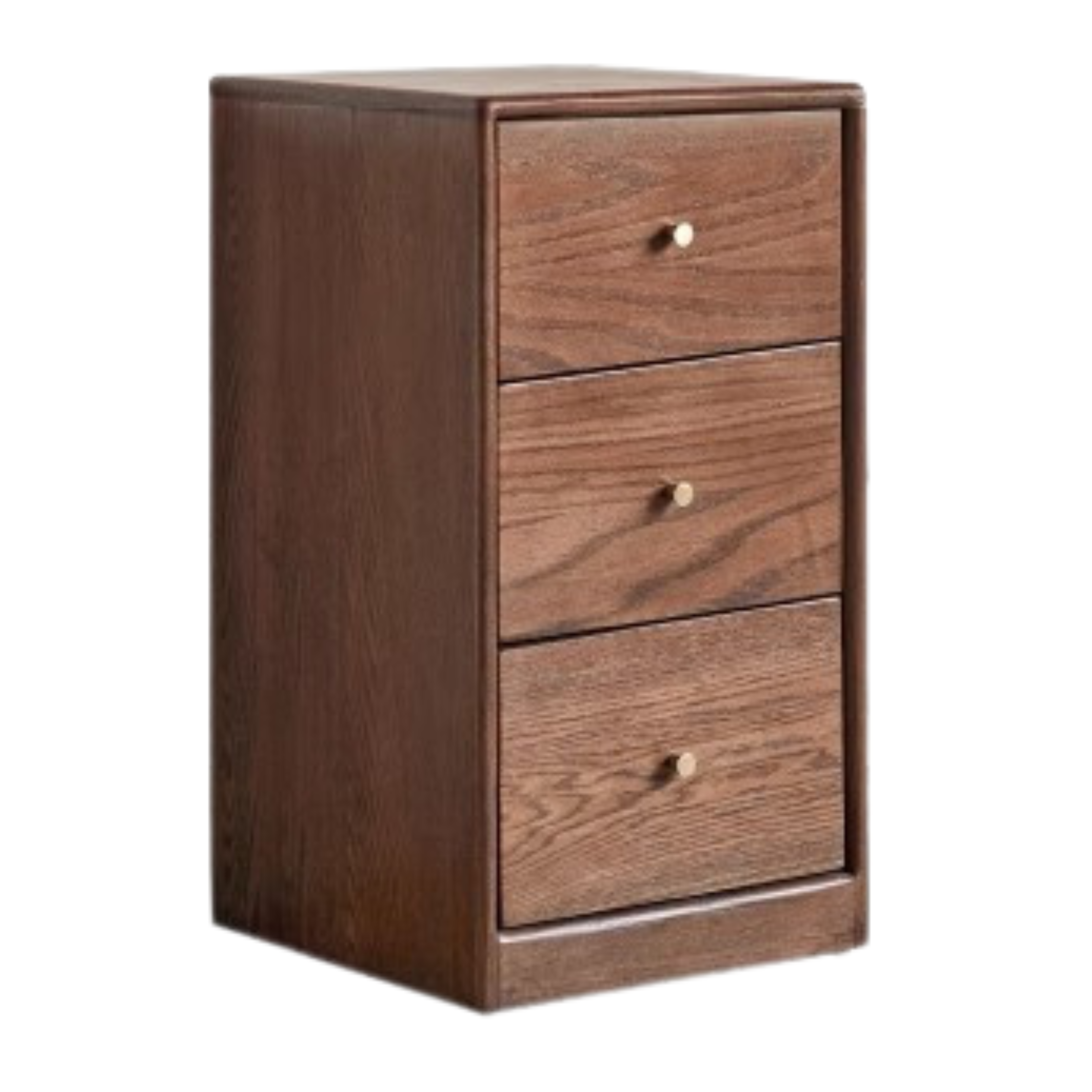 Solid Oak & Beech Wood Side Cabinet - Multi-Functional Storage Organizer for Living Room, Bedroom, or Office