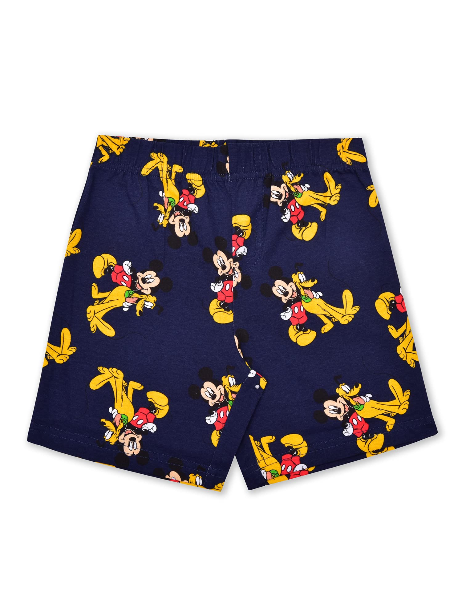 Disney Mickey Mouse & Friends Boys' Short Sleeve Graphic T-Shirt & Shorts Set - Toddler & Kids Playwear for Summer, Birthday & Family Outings