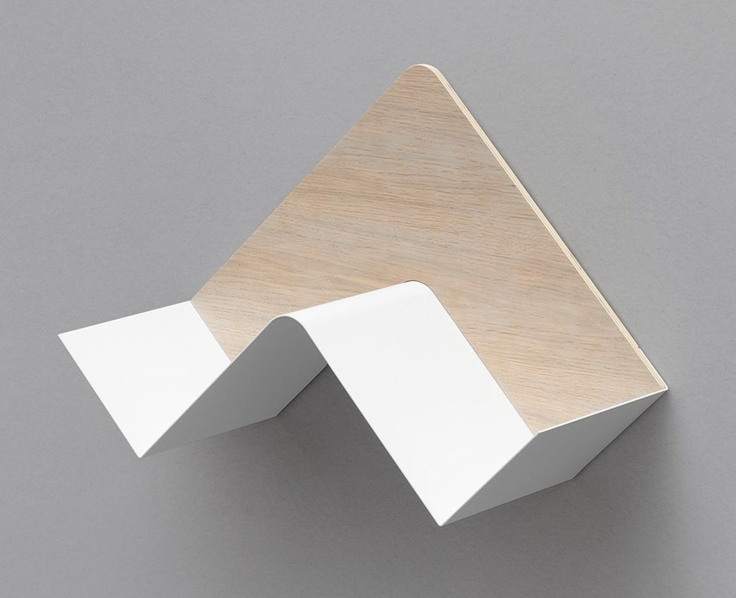 B Line Fishbone Modular Shelf - Stylish & Customizable Storage Solution for Living Room, Bedroom, or Office Organization