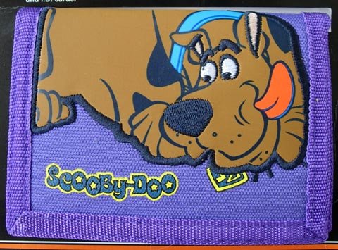 Scooby-Doo Warner Bros Purple Trifold Wallet for Men & Women - Perfect for Everyday Use, Travel, and Collectors