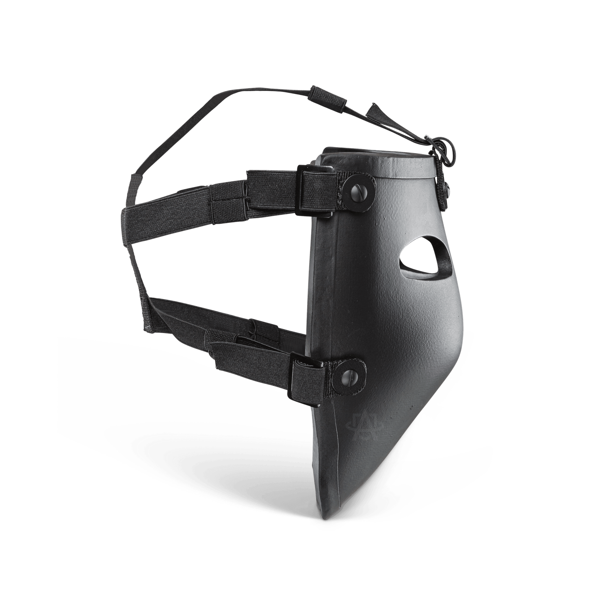 NIJ Level IIIA+ Bulletproof Half Face Mask for Military & Tactical Helmets - Ideal for Combat, SWAT, and Law Enforcement Operations