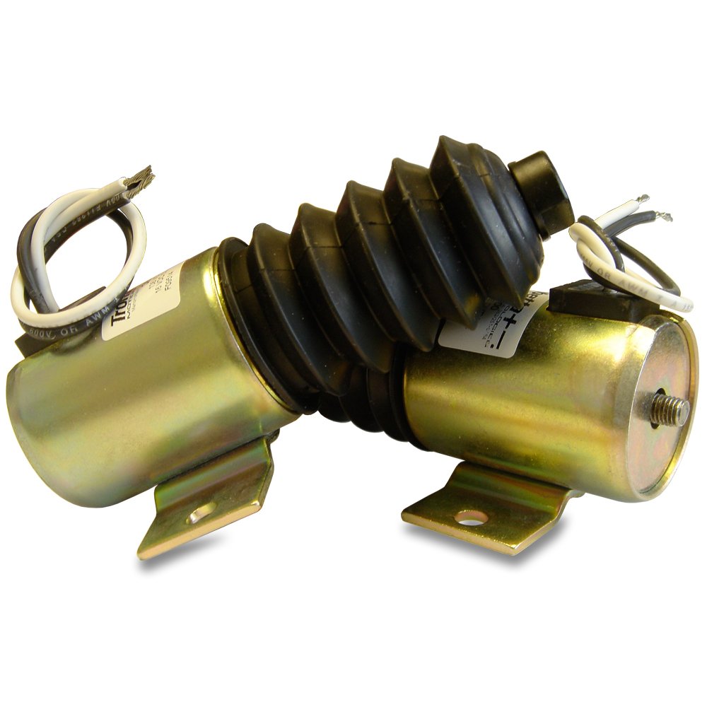 Q610-A1V00 Two-Wire Push Solenoid - 12V DC Electromagnetic Actuator for Vending Machines, Printers & Industrial Automation