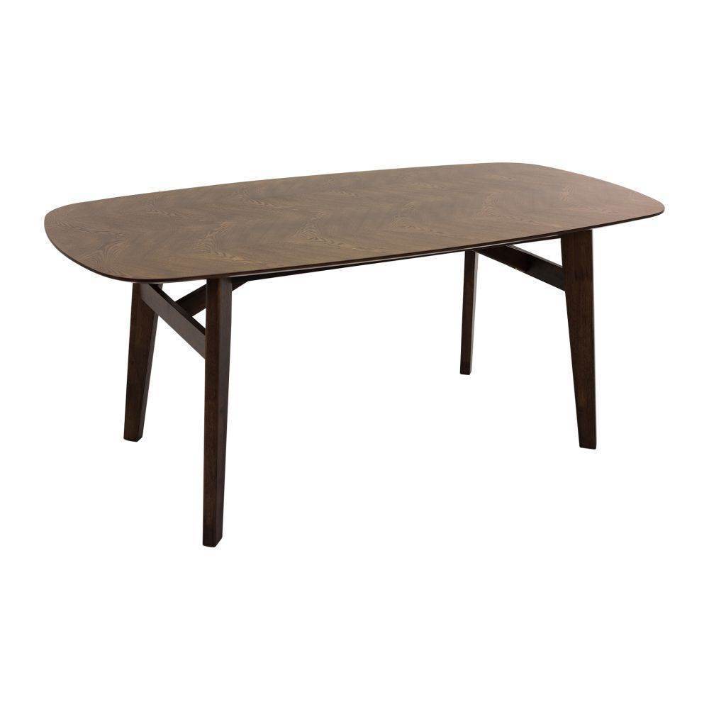 Eliano Solid Wood Dining Table 180cm - Rustic Farmhouse Style for Kitchen, Dining Room & Outdoor Entertaining