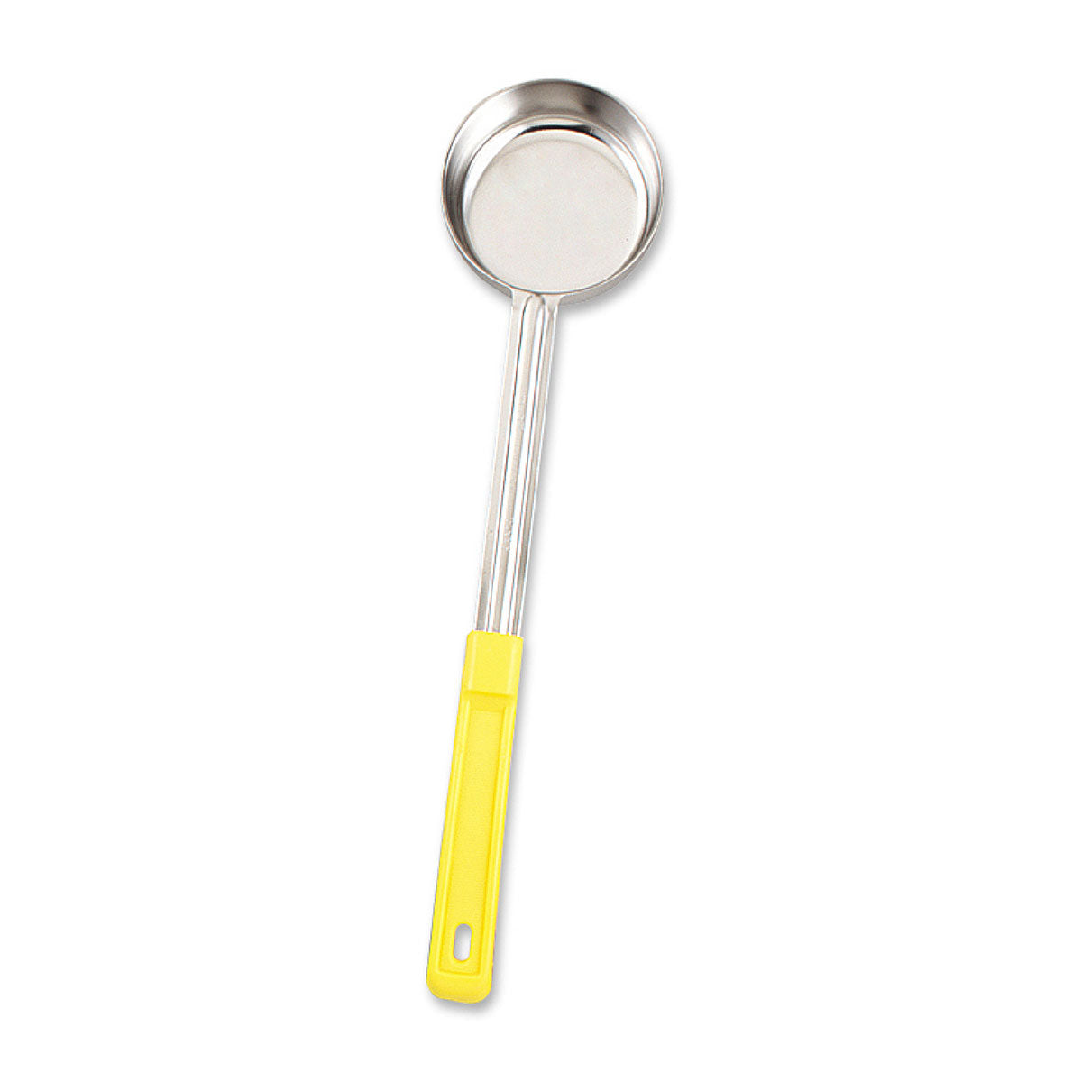 Browne 5745 Solid Spoodle - 5 oz Yellow Kitchen Mixing Spoon & Spatula for Baking, Cooking, and Serving - Perfect for Cake Decorating, Cookie Dough, and Food Prep