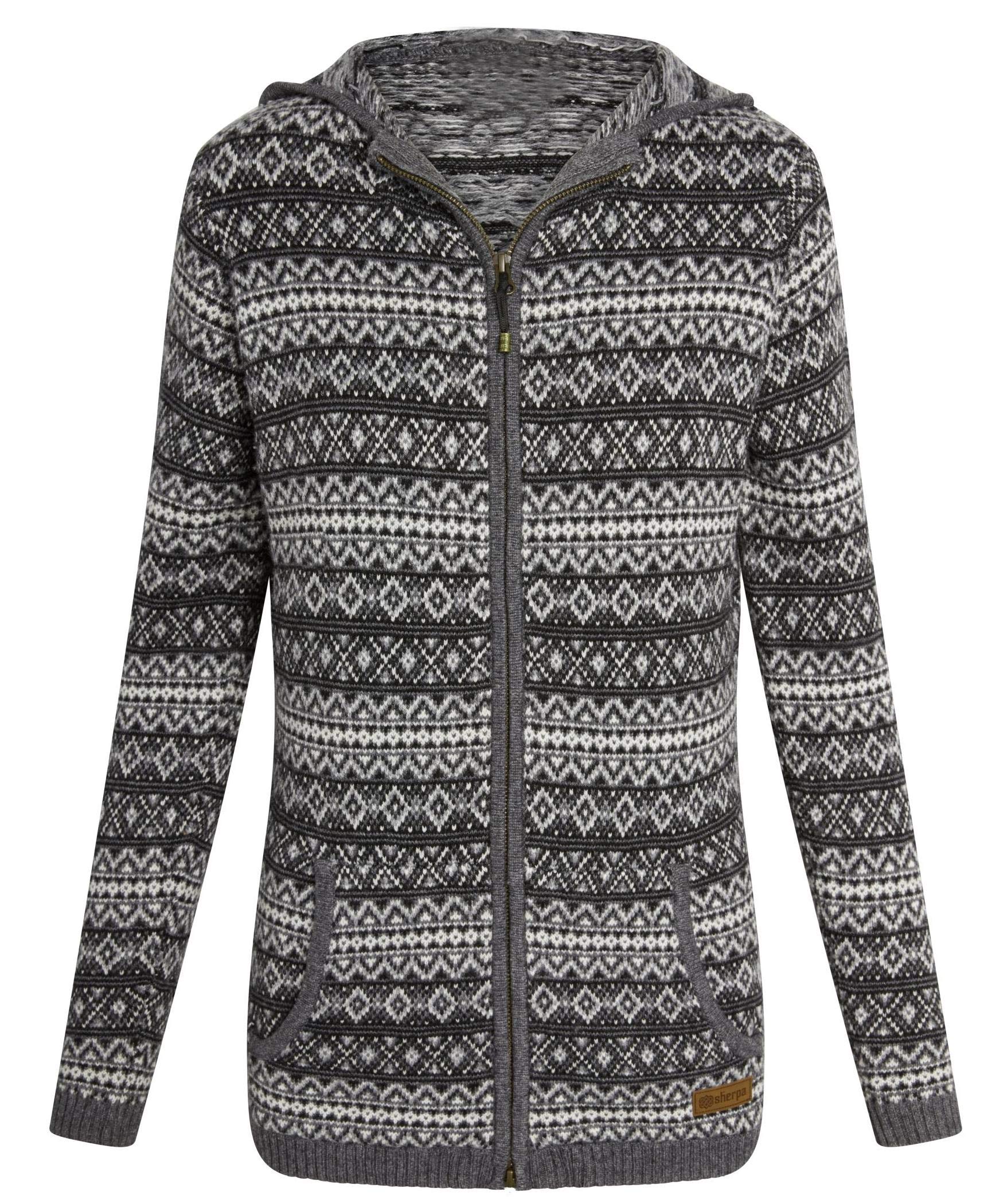 SHERPA ADVENTURE GEAR Women's Paro Hoodie - Fleece Pullover with Hood for Hiking, Camping & Outdoor Activities - Warm Winter Jacket for Women