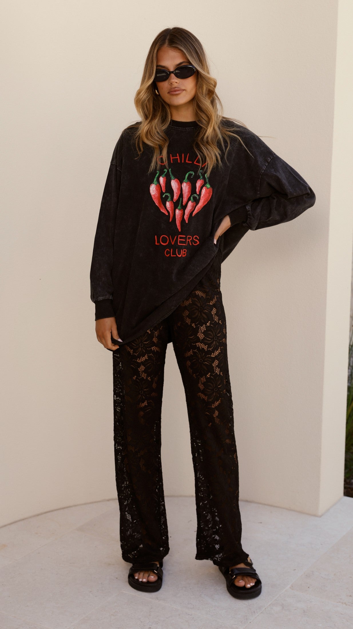 Spicy Chili Lovers T-Shirt & Pants Set - Black | Comfortable Outfit for Cooking, BBQ Parties & Casual Wear