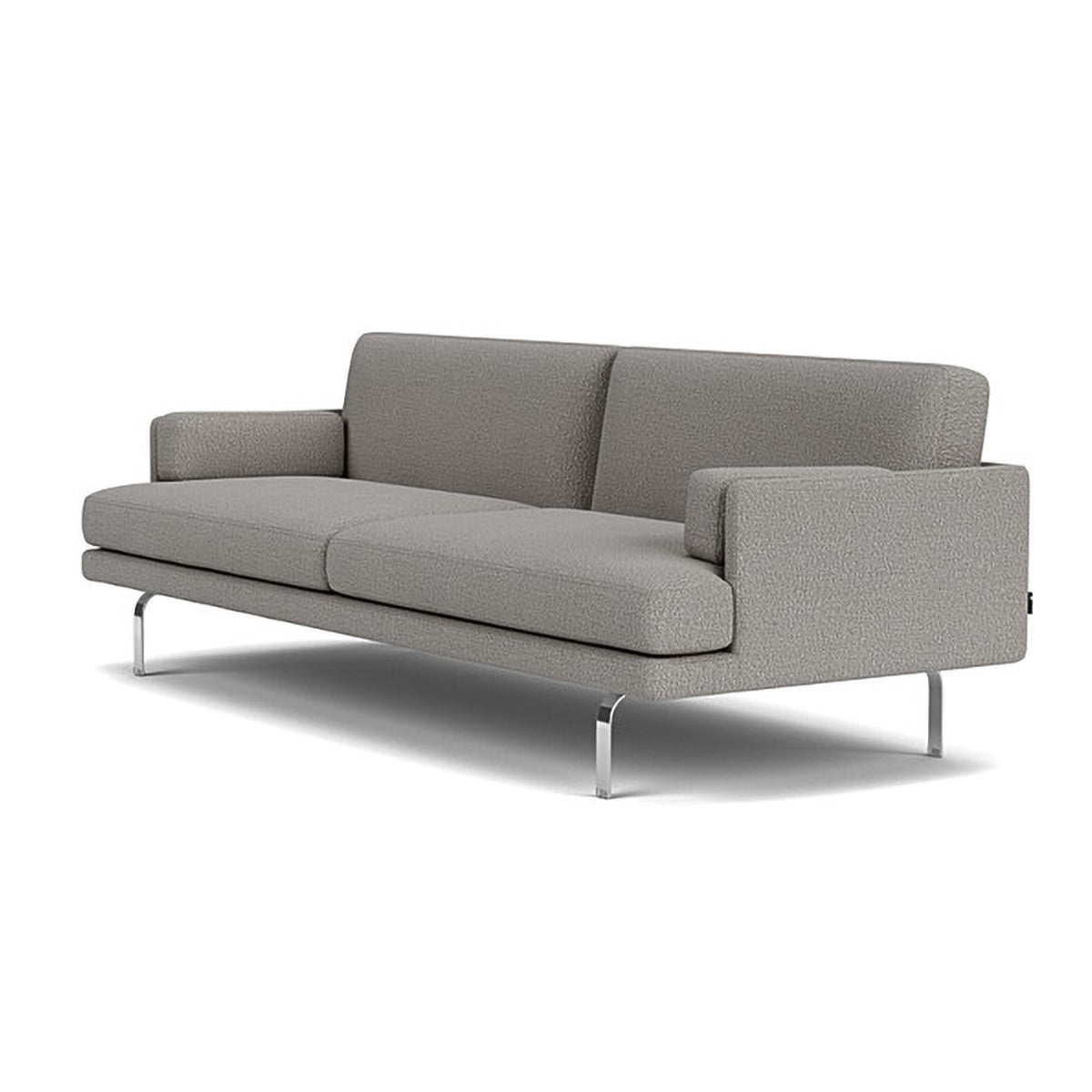 Ernest Boucle 3-Seater Sofa - Modern Upholstered Living Room Couch for Small Spaces, Comfortable Sectional Sofa for Apartments, Dorm Rooms & Cozy Home Decor
