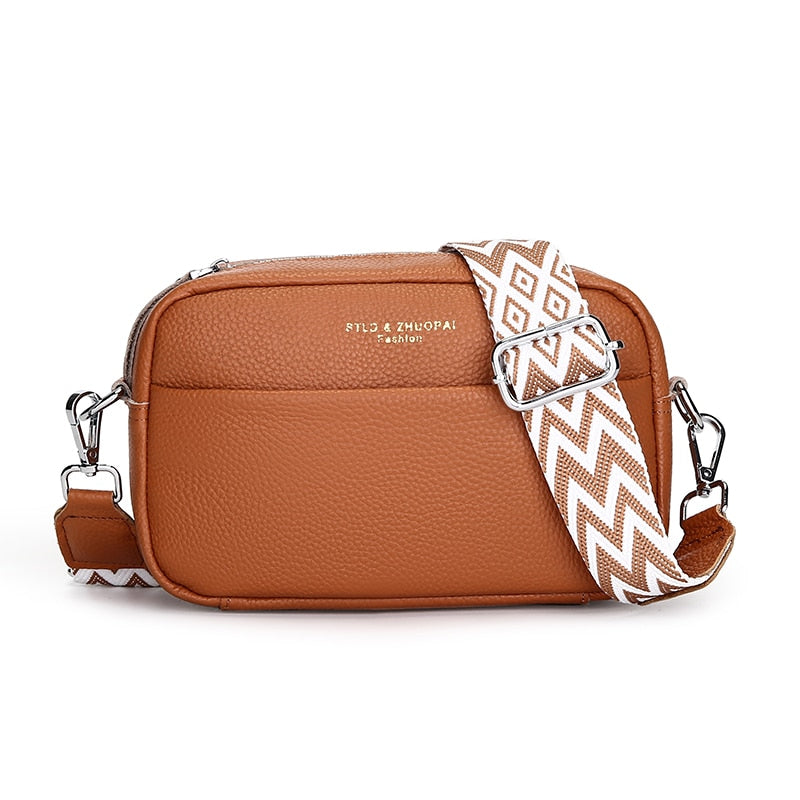 Genuine Leather Women's Crossbody Bags - Stylish & Durable Handbags for Everyday Use, Travel, Work & Shopping