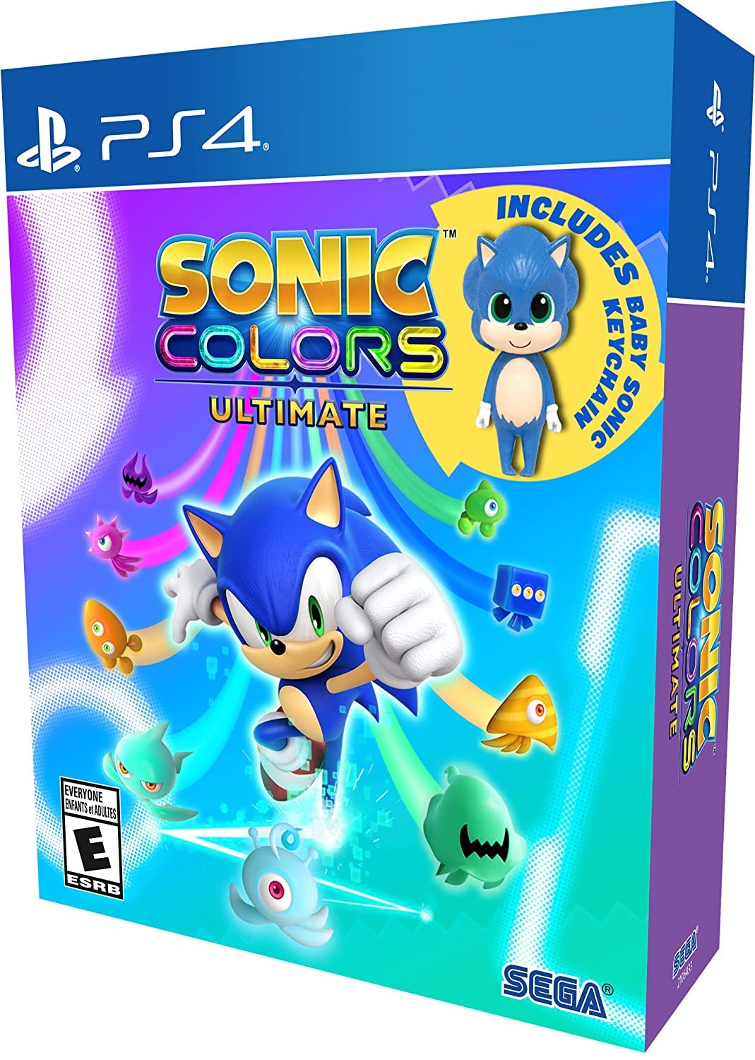 Sonic Colors Ultimate Launch Edition for PS4 & PS5 - 4K Ultra HD, Enhanced Speed & Gameplay - Perfect for Family Gaming & Sonic Fans