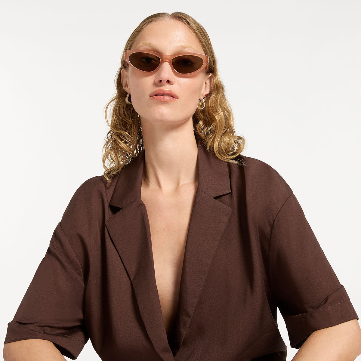 Mindless Sunglasses for Women - Trendy Rose Gold Frame UV Protection Shades - Perfect for Beach, Driving & Outdoor Activities