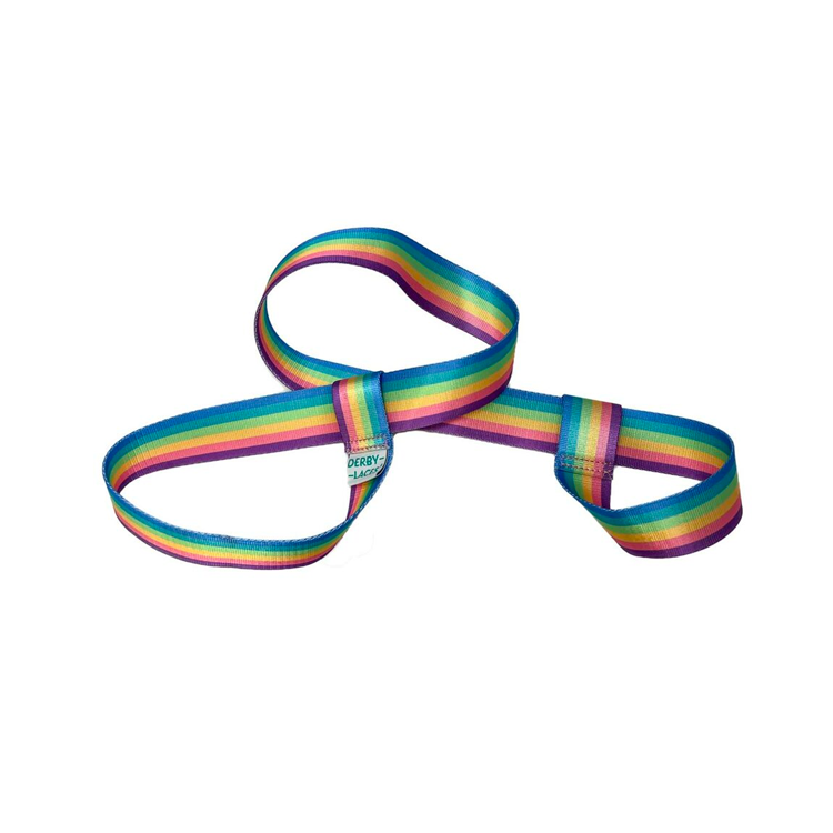 Pastel Rainbow Gear Leash - Durable Outdoor Equipment Strap for Hiking, Camping, and Travel Accessories | Secure Your Gear in Style