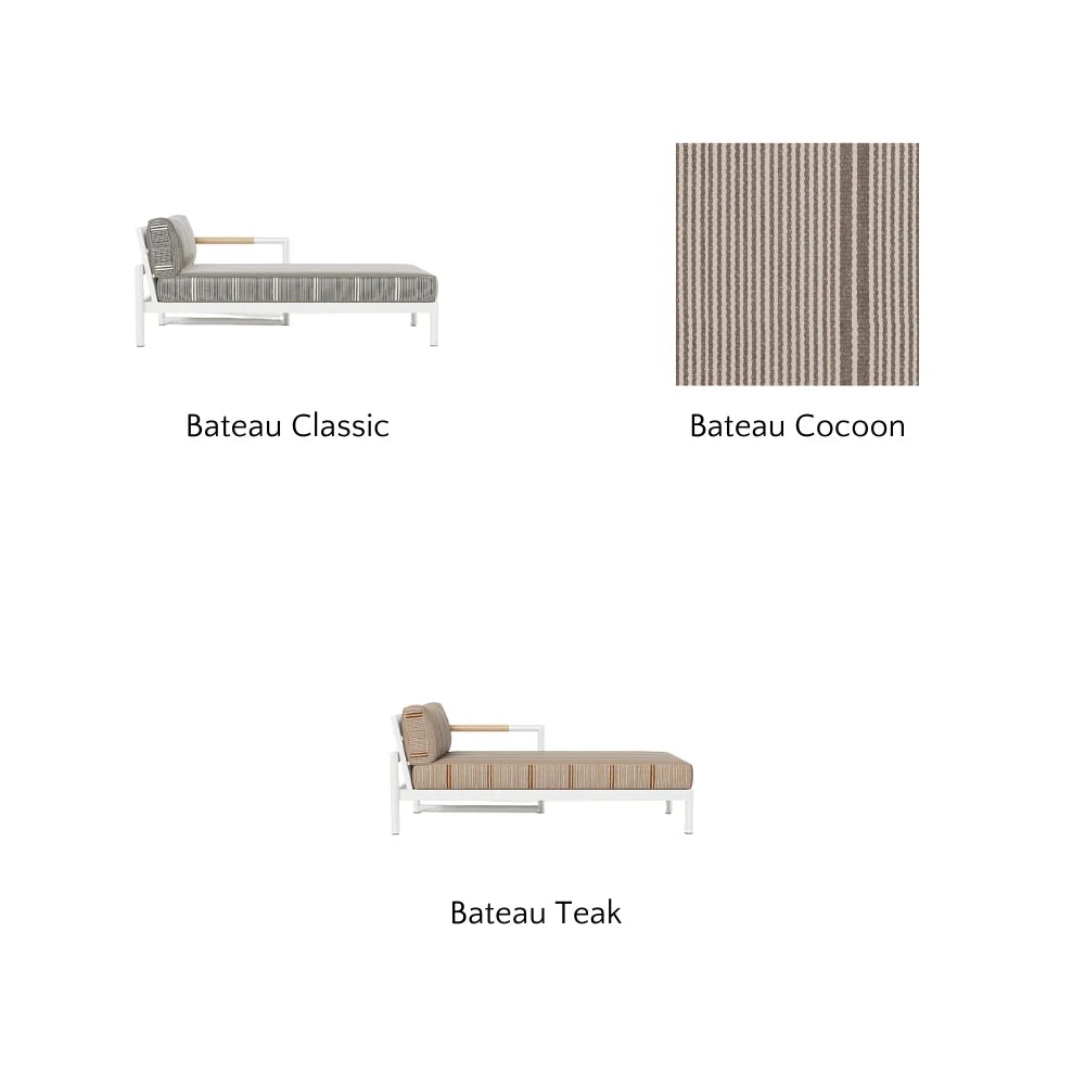 Breeze XL Outdoor Chaise Lounge Right - Premium Patio Furniture for Poolside, Garden & Backyard Relaxation