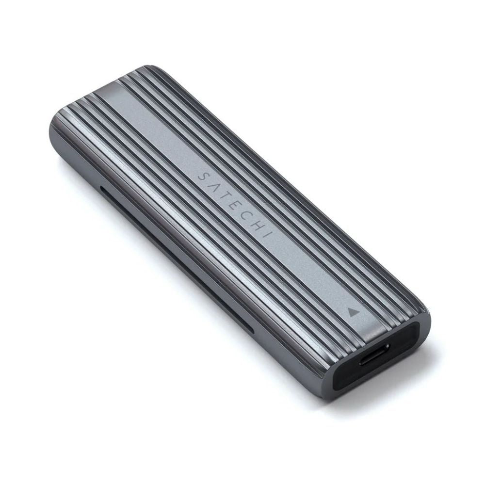 Satechi USB C NVME SATA SSD Enclosure - High-Speed External SSD Case for MacBook, Windows, Laptop, PC - Perfect for Data Storage, Backup, and Gaming