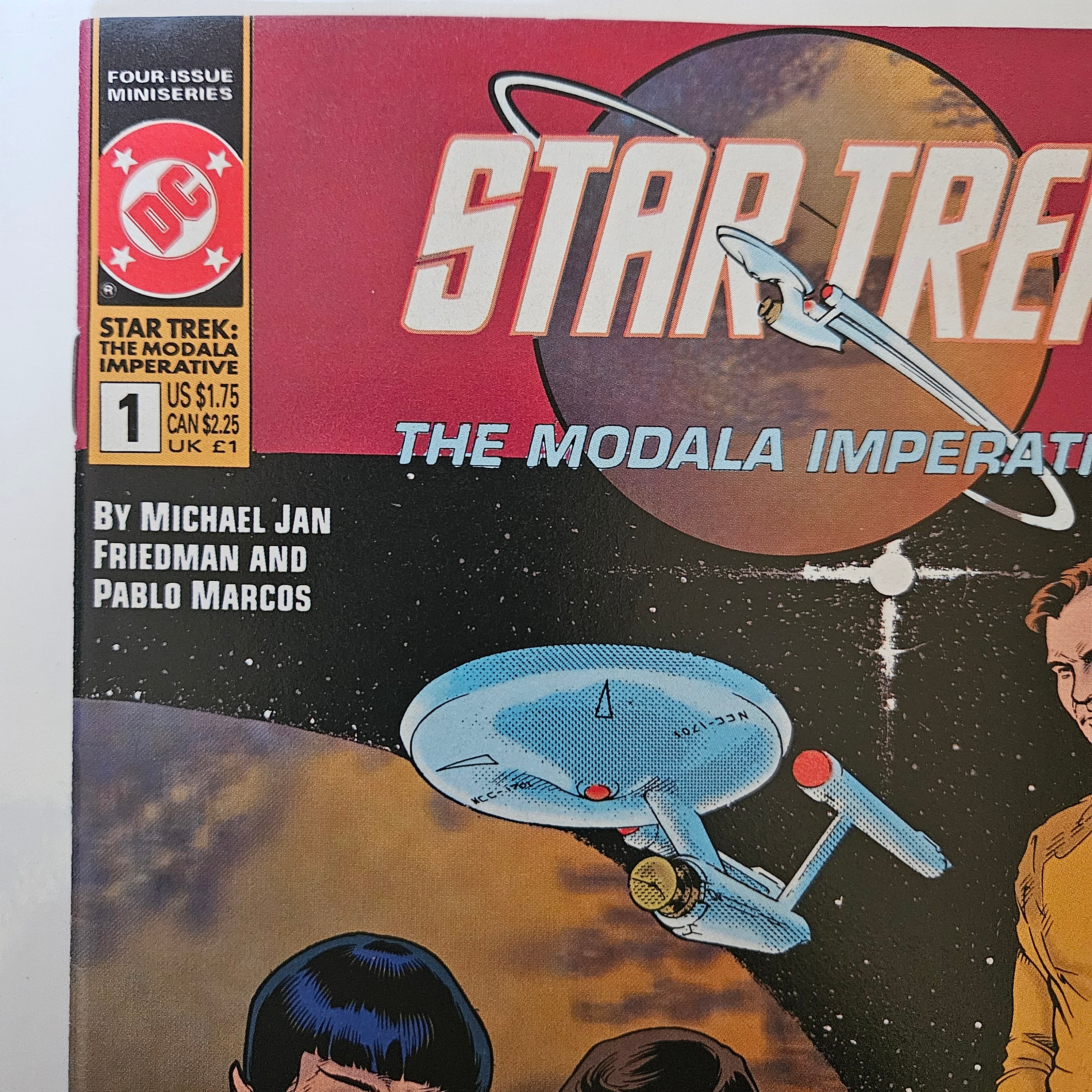 Star Trek: The Modala Imperative #1 Comic Book | DC Comics 1992 Edition | Collectible Graphic Novel for Sci-Fi Fans & Comic Enthusiasts | Perfect for Gifts, Display, or Reading