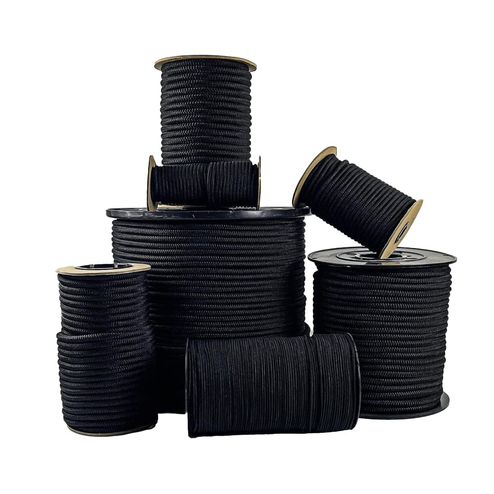 SGT KNOTS Diamond Grip Elastic Bungee Cord - Heavy Duty 5/16